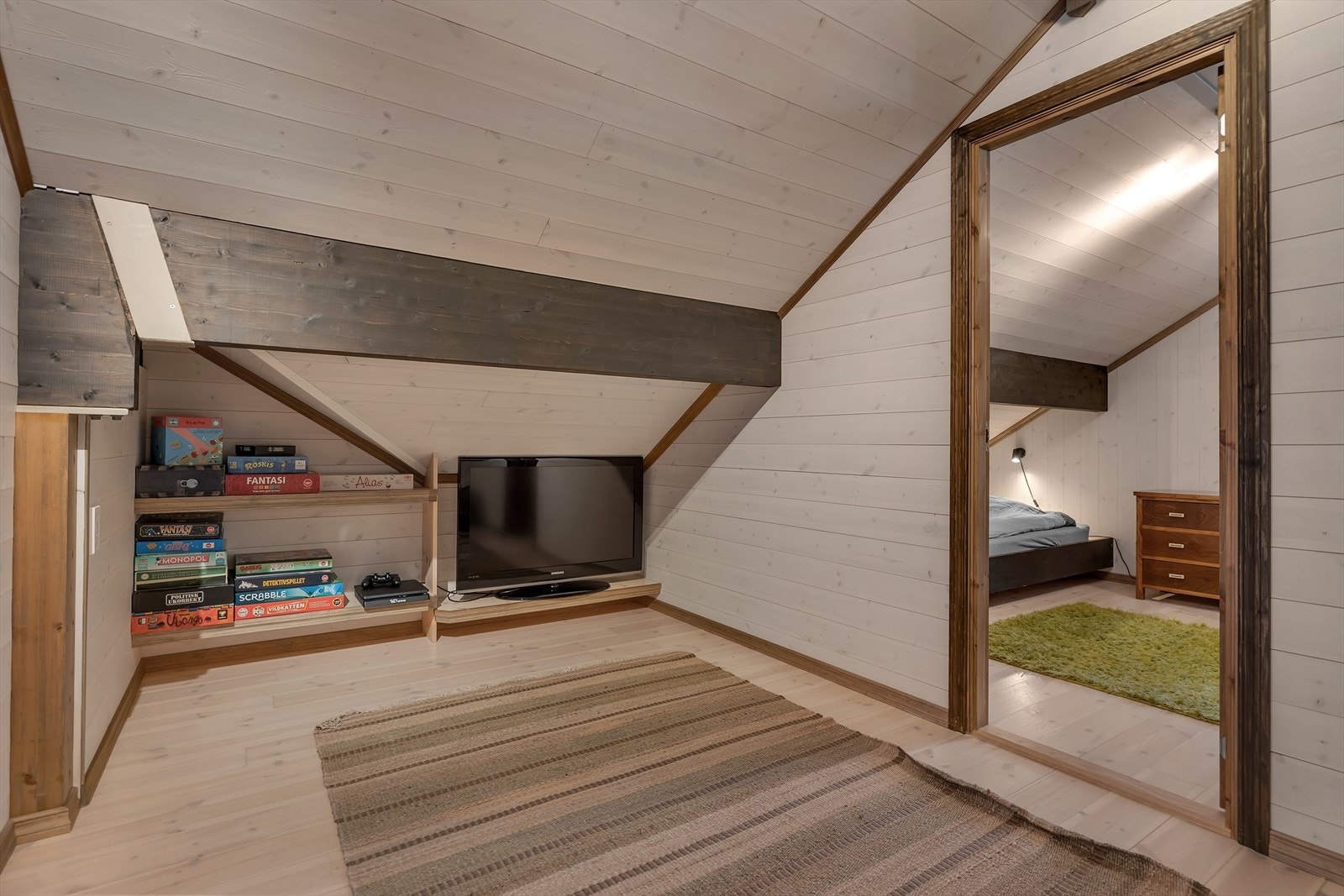 Del av hems som nyttes til gaming / spill krok. Galleribilde