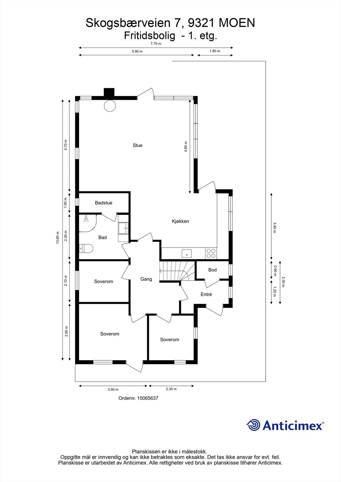Planillustrasjon 1. etasje Galleribilde