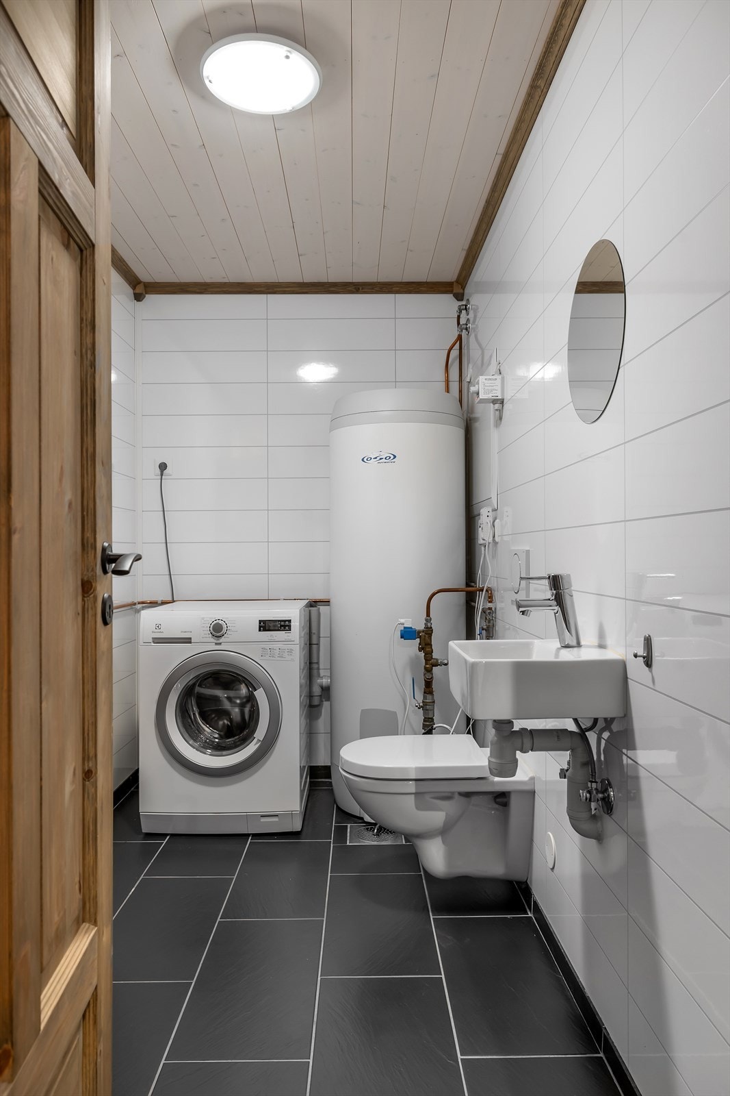 Vaskerom i u. etasjen. Galleribilde