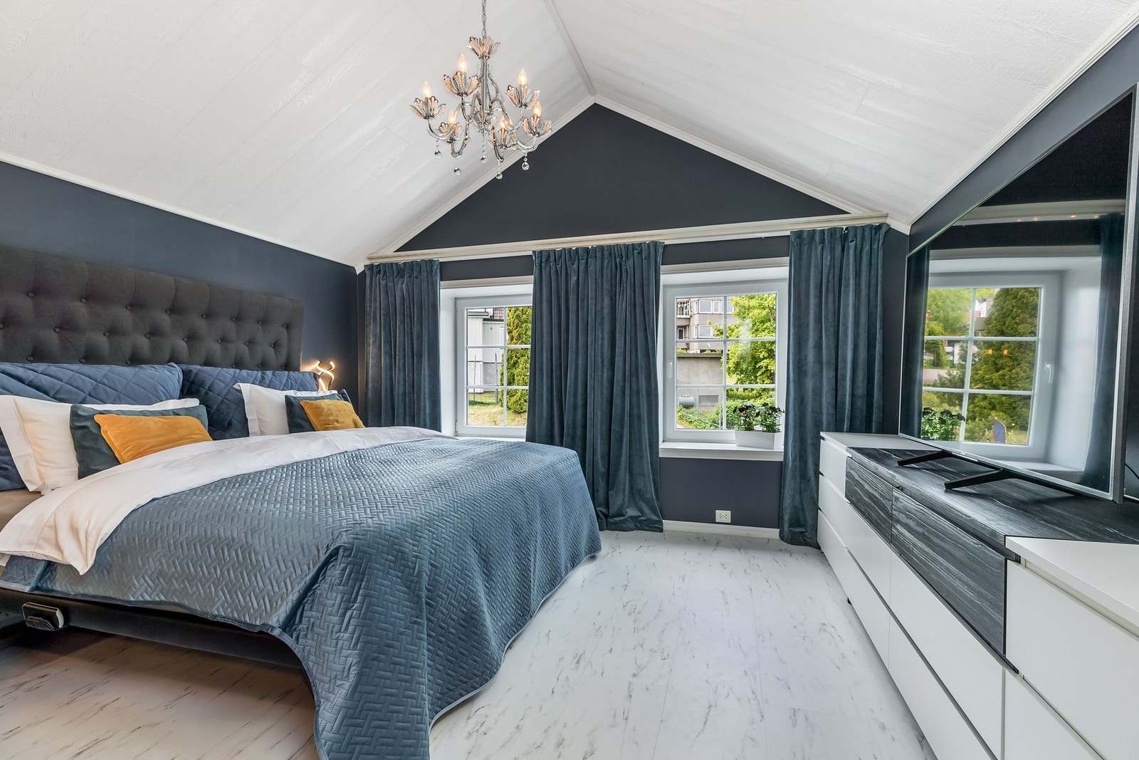 Master soverom Galleribilde