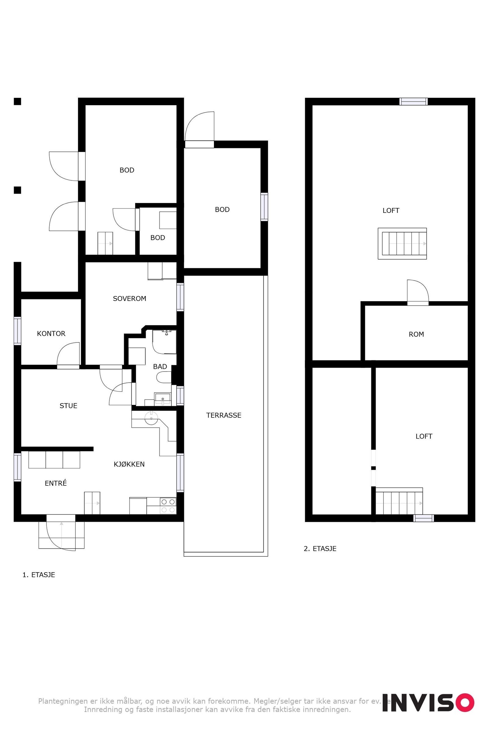 Anneks 1 og 2 etg. Galleribilde