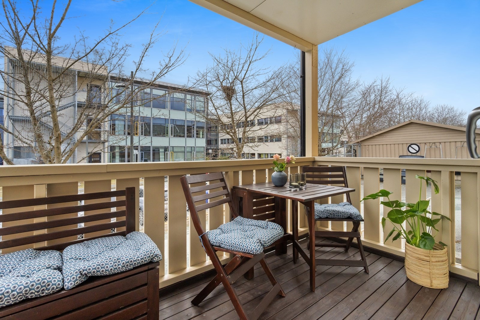 Balkong med gode solforhold! Galleribilde