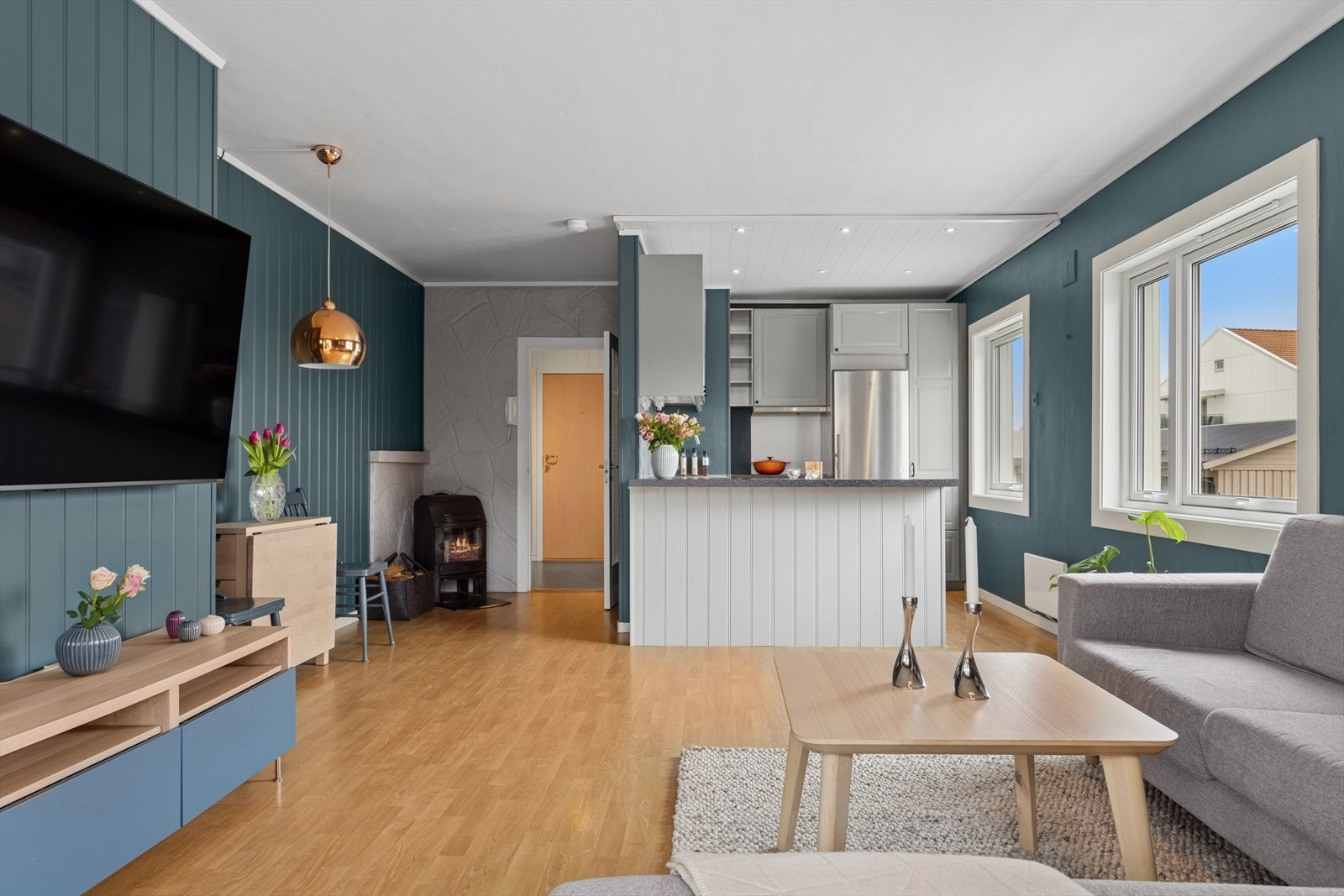 Romslig og praktisk planløsning. Galleribilde