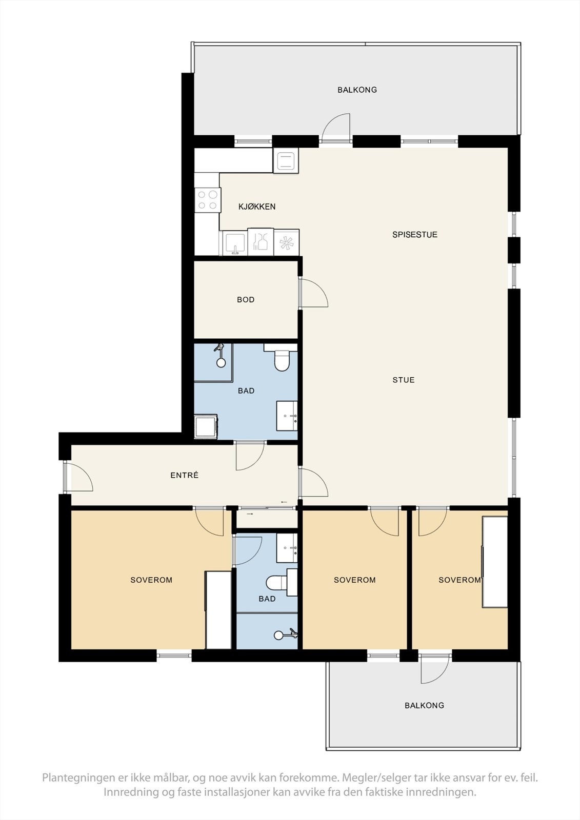 Plantegning. Galleribilde