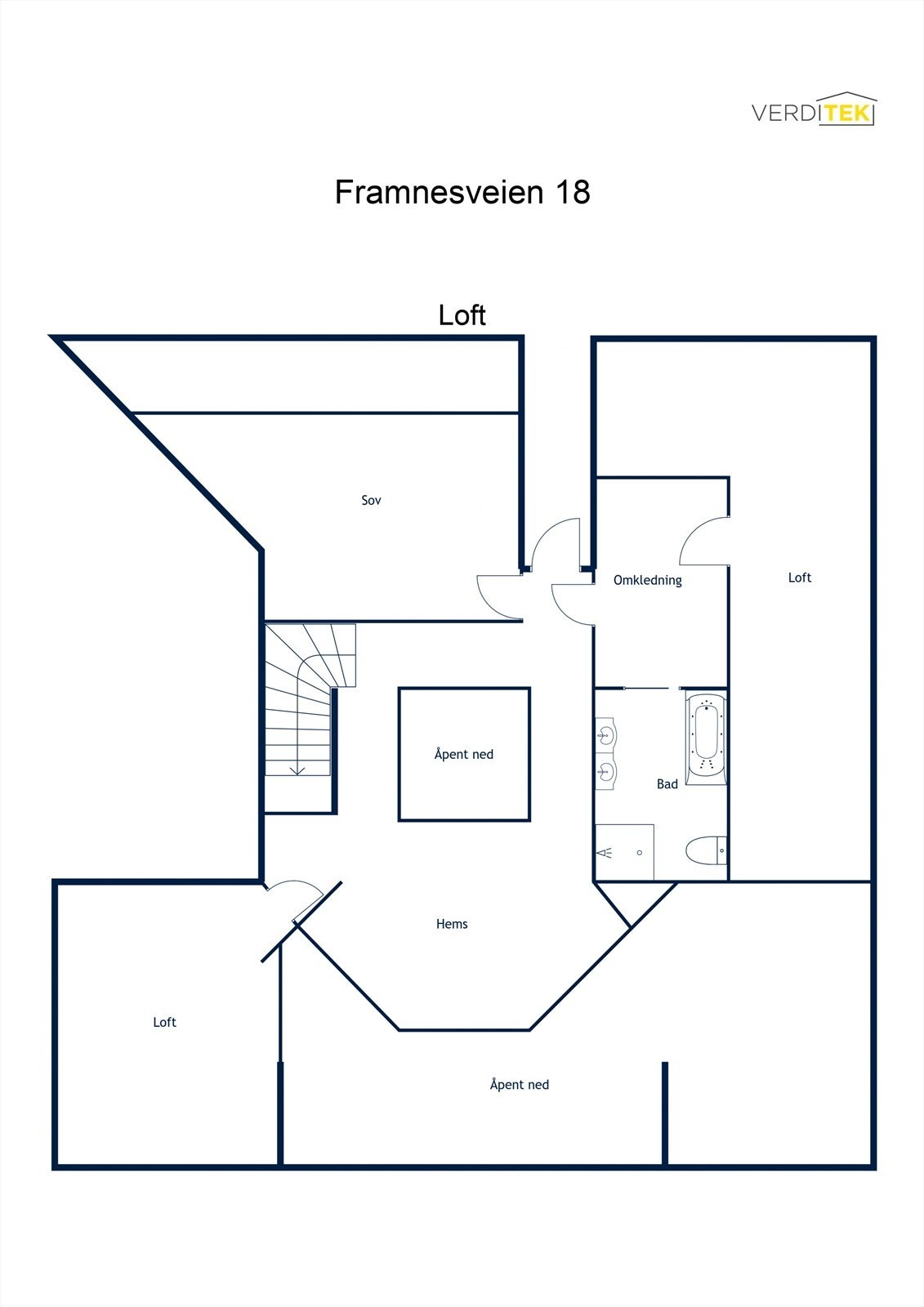 Framnesveien 18 - Loft Galleribilde