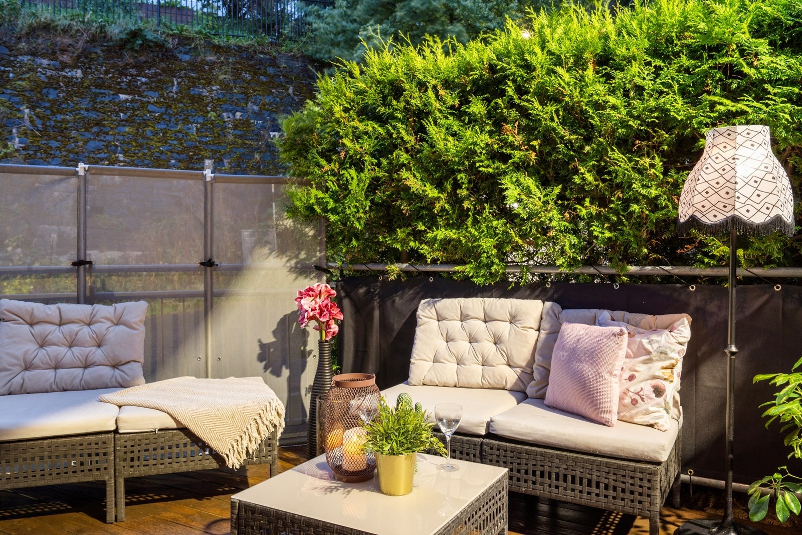 Balkongen er ca. 9 m². Galleribilde