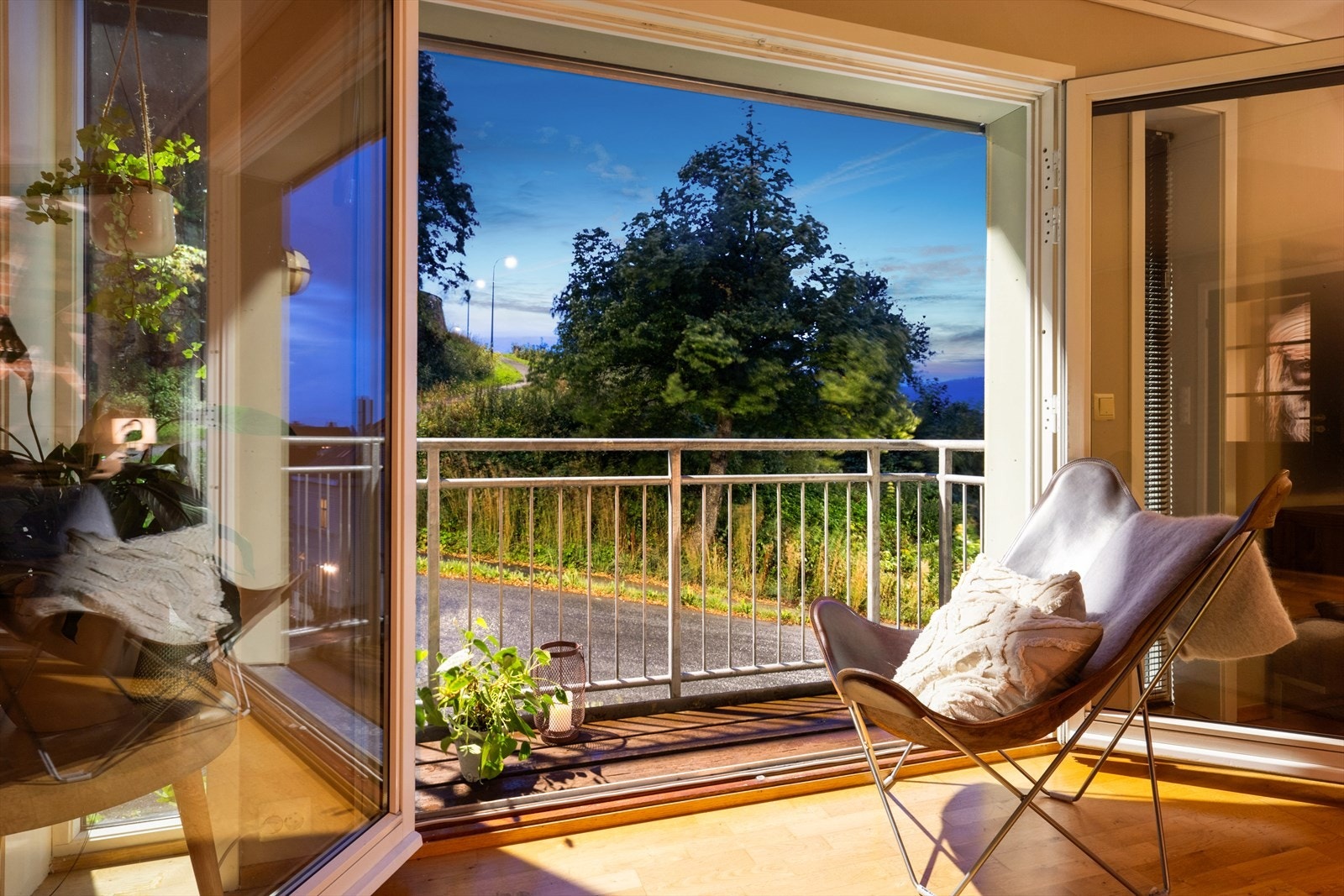 Stue/fransk balkong. Galleribilde