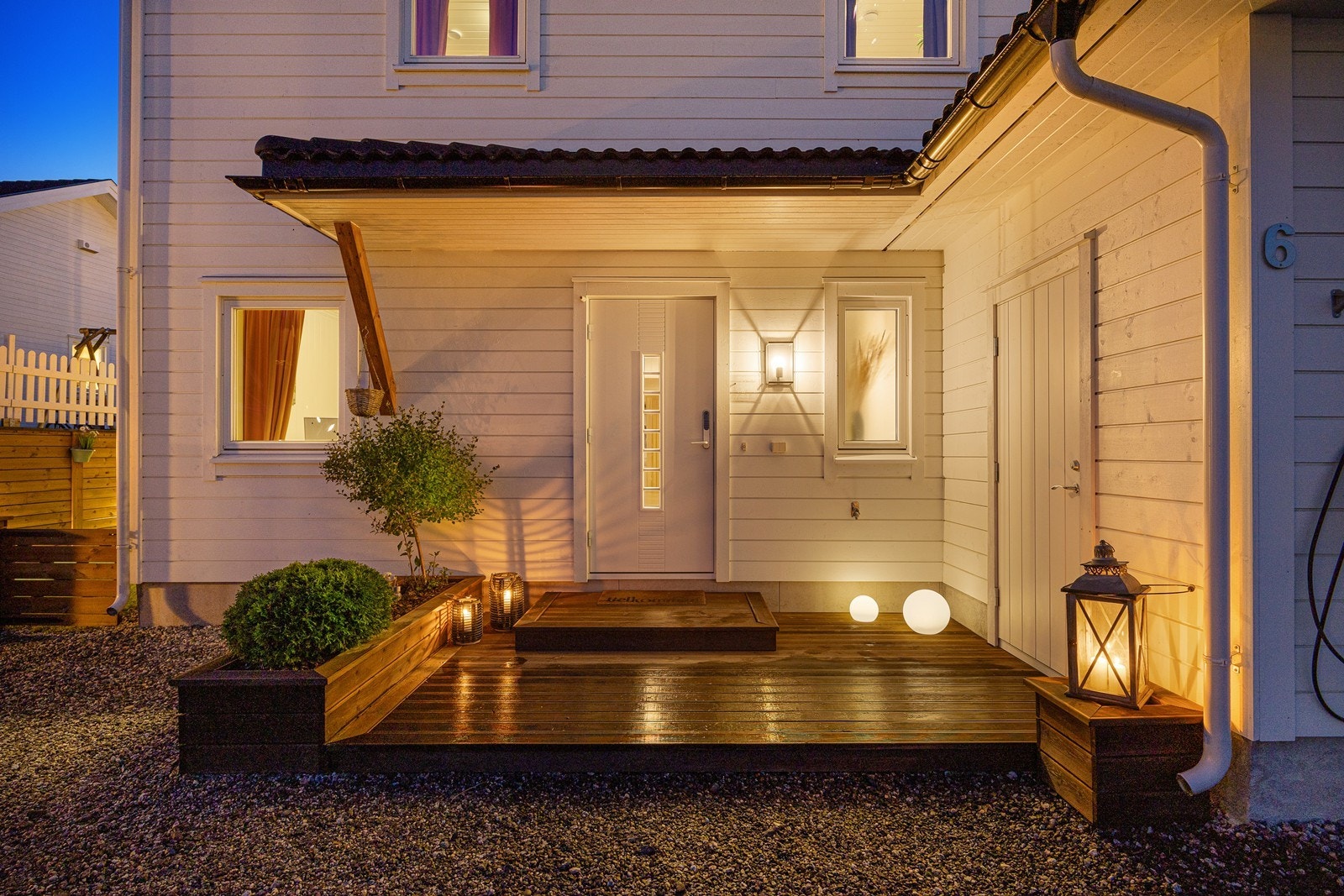 Inngangsparti Galleribilde