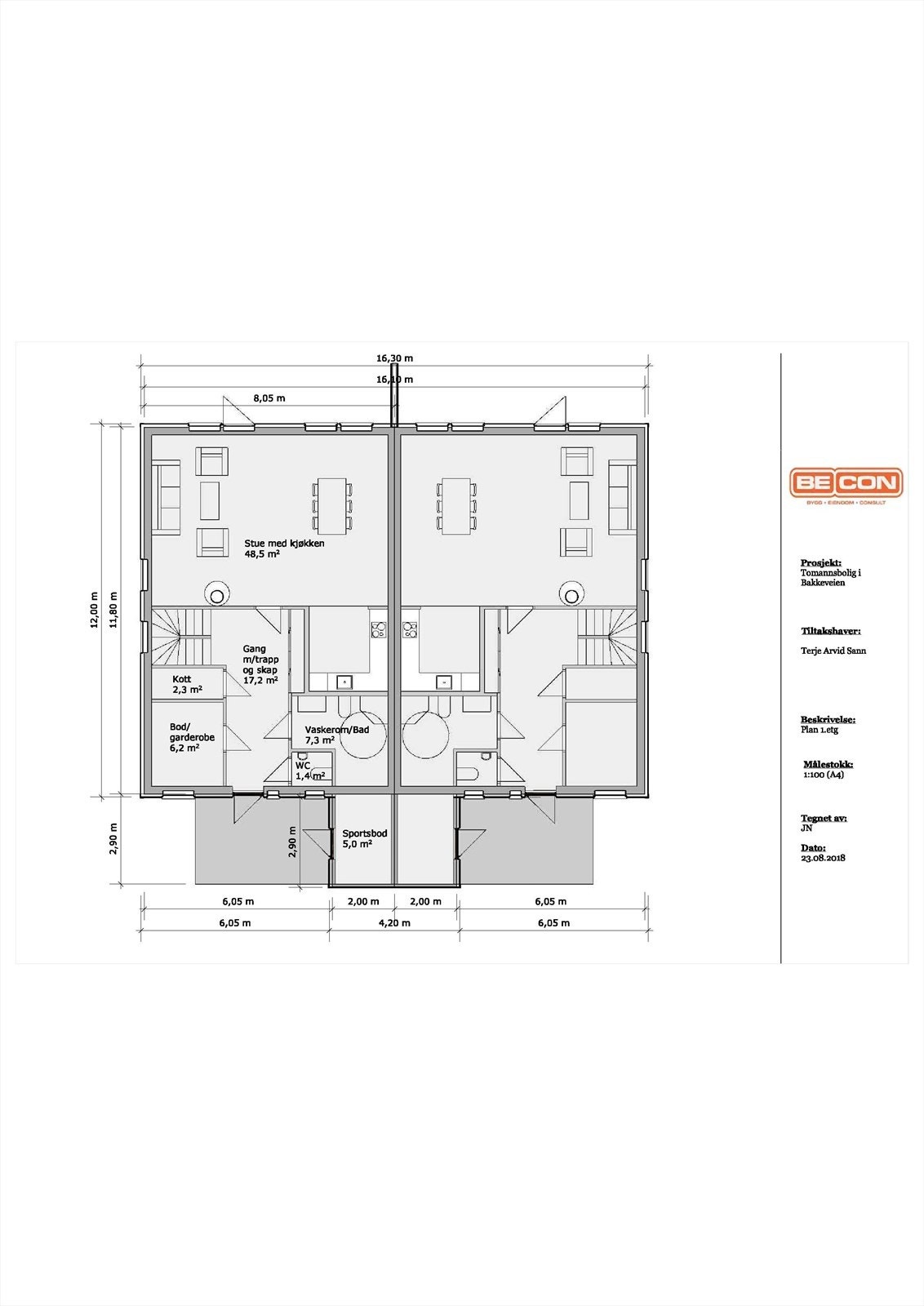 Plantegning 1. etg..jpg Galleribilde