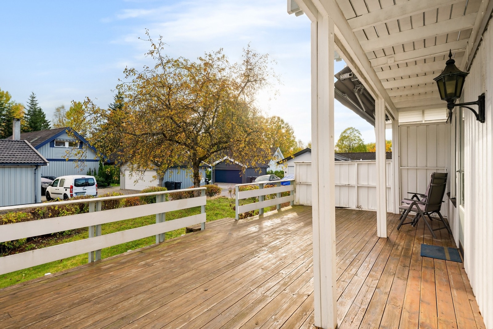 Terrassen har adkomst fra stuen Galleribilde