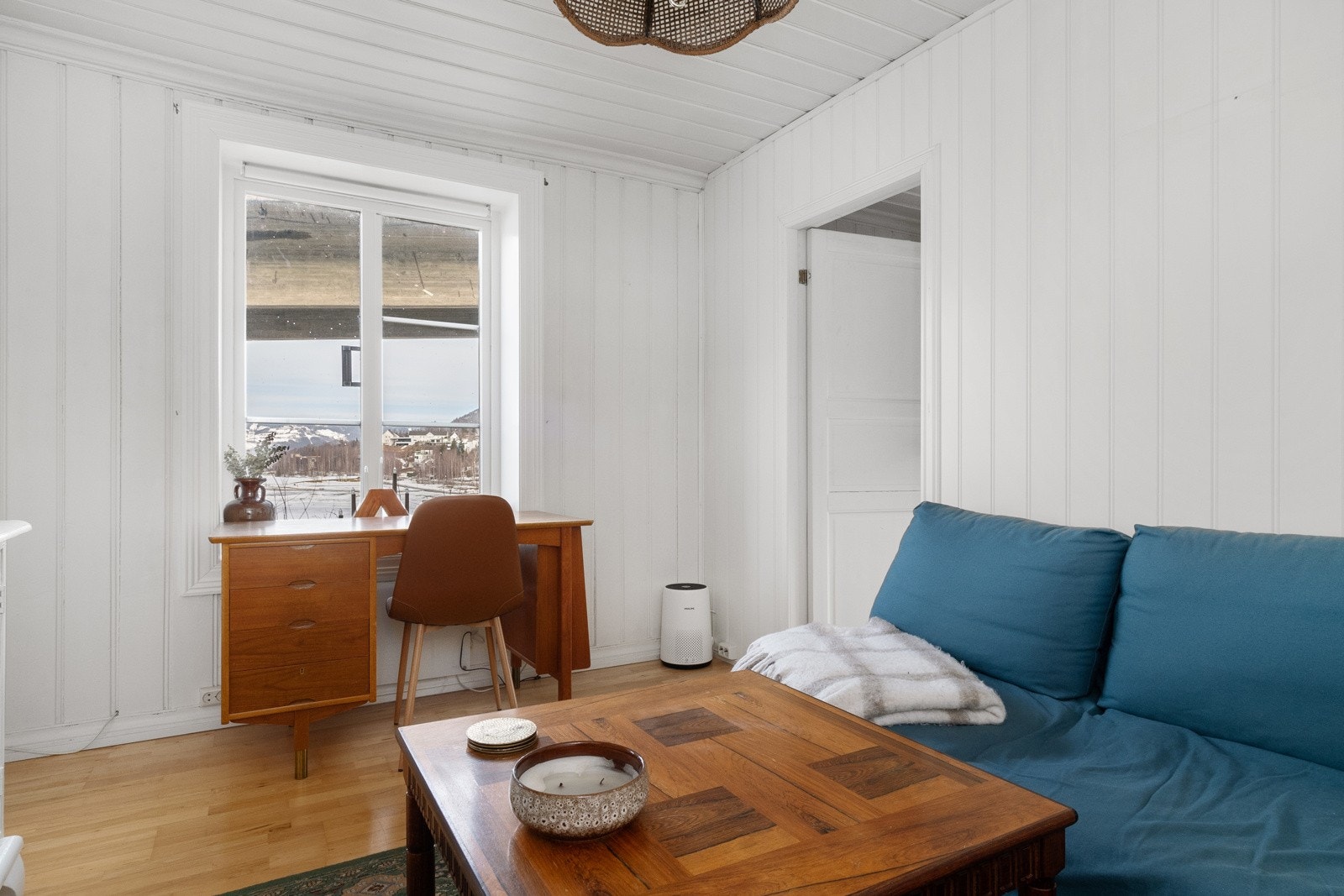 Innbydende stue som gir hjemmekoselig preg. Galleribilde