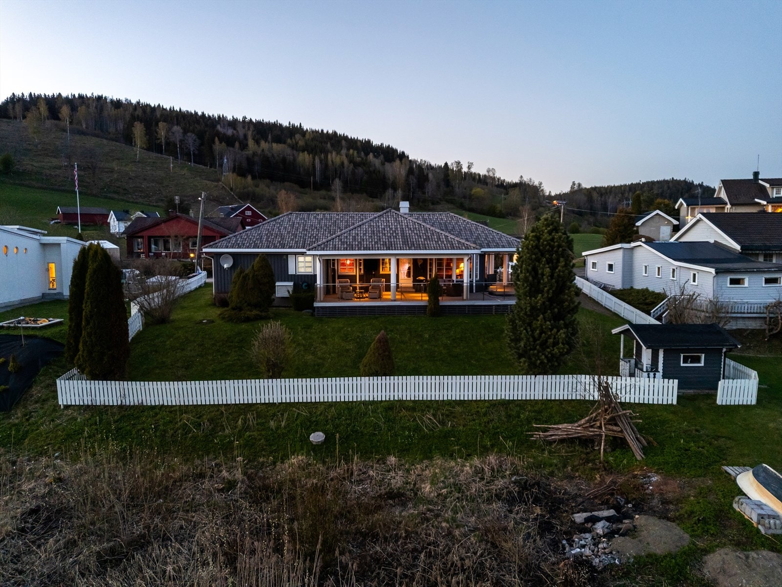 Eiendommen ble oppført i 1991. Galleribilde