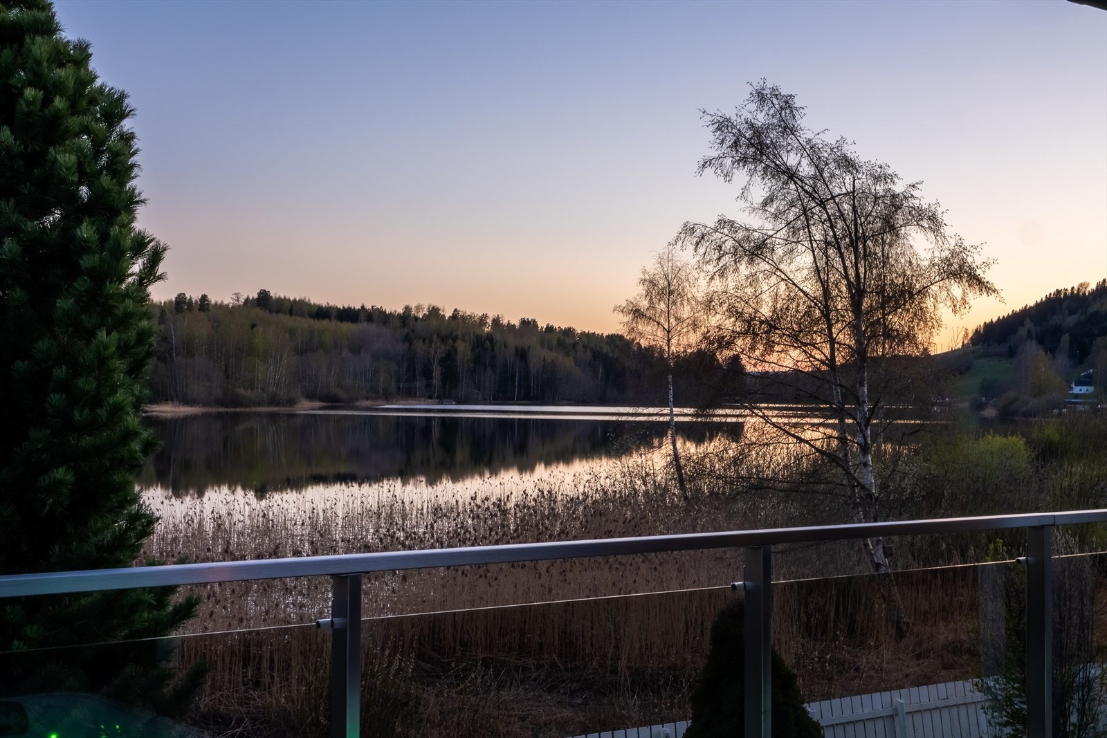 Utsikt fra terrassen. Galleribilde