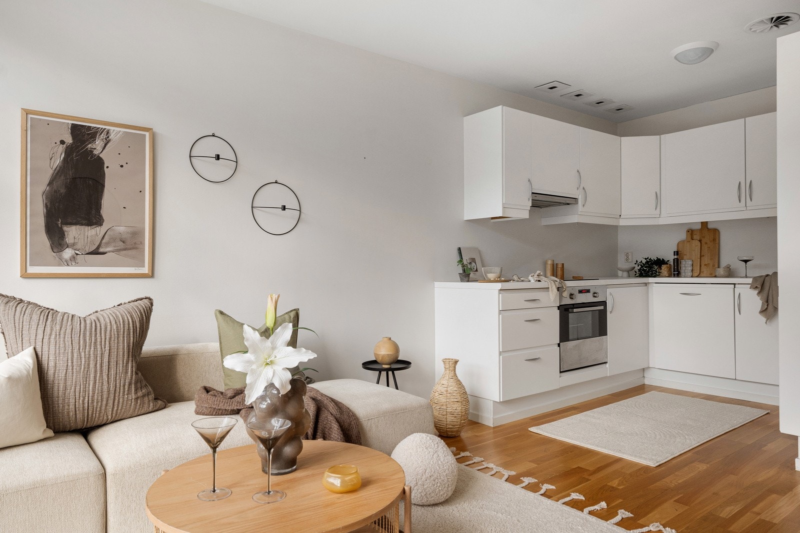 Stue/kjøkken Galleribilde