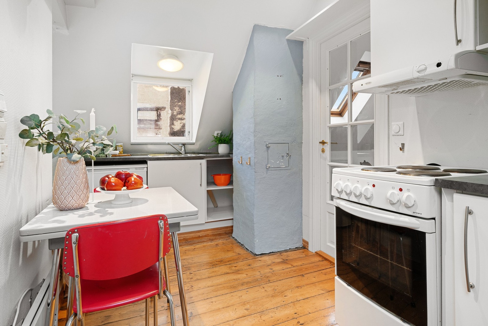 Loftsetasjen ble oppgradert i 2003. Galleribilde