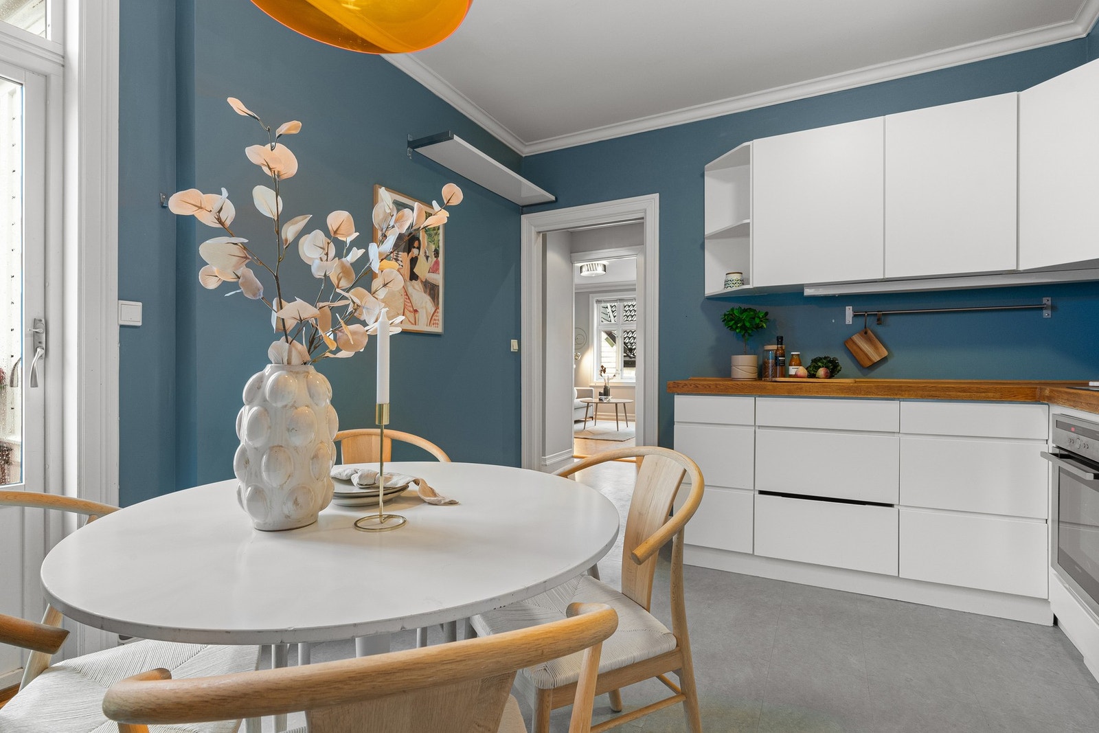 Kjøkkenet ble utvidet og oppgradert i 2010. Galleribilde