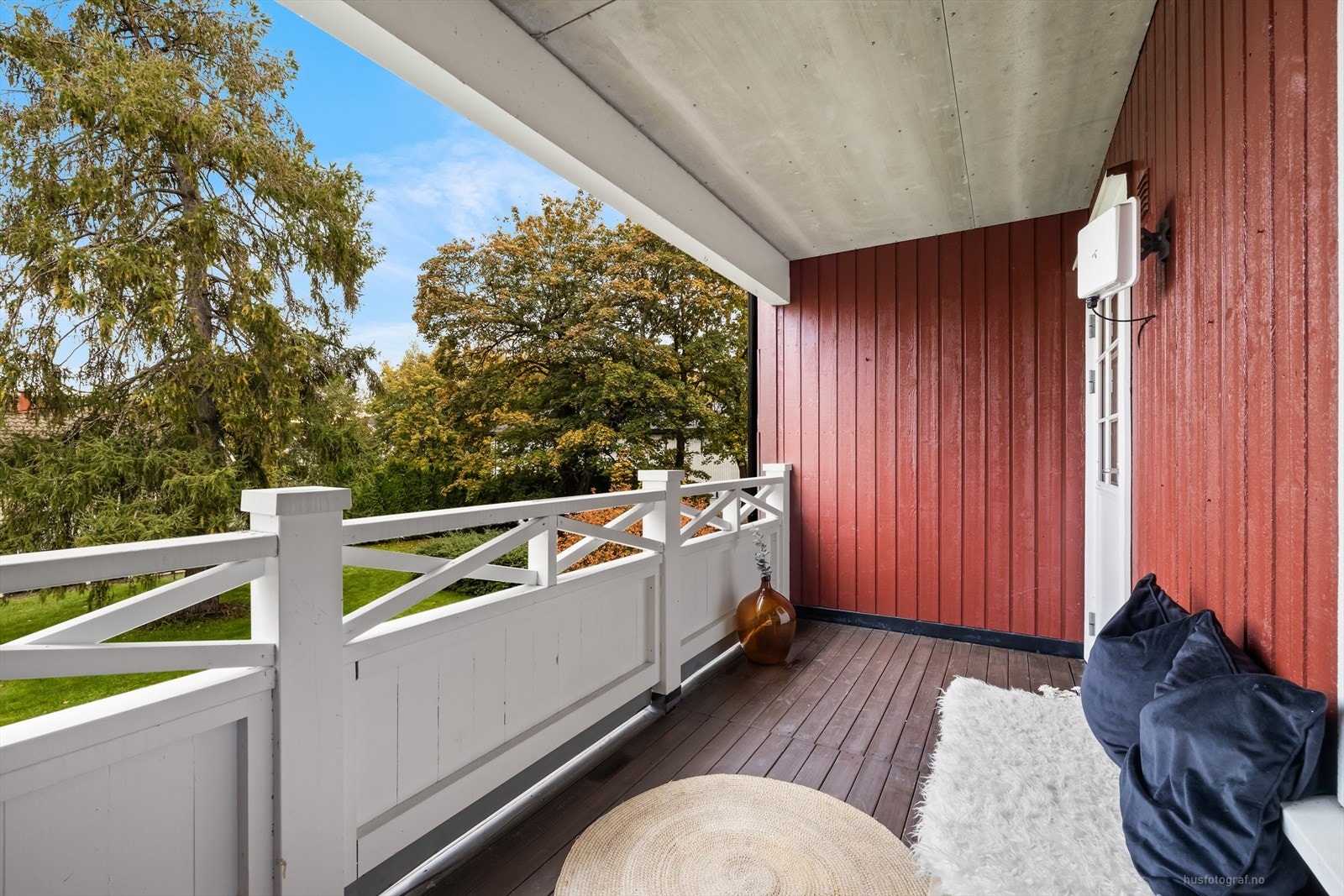 Her kan du sitte å nyte en kaffekopp. Galleribilde