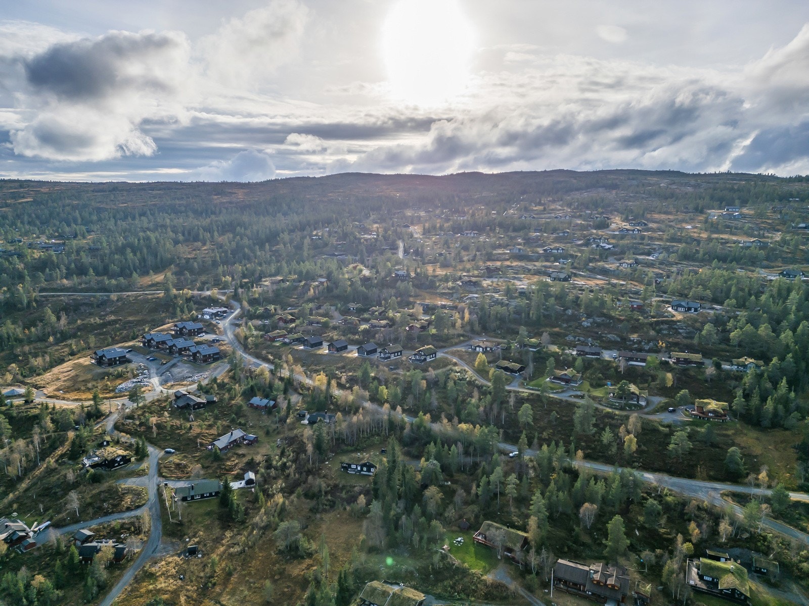 Dronebilde Galleribilde