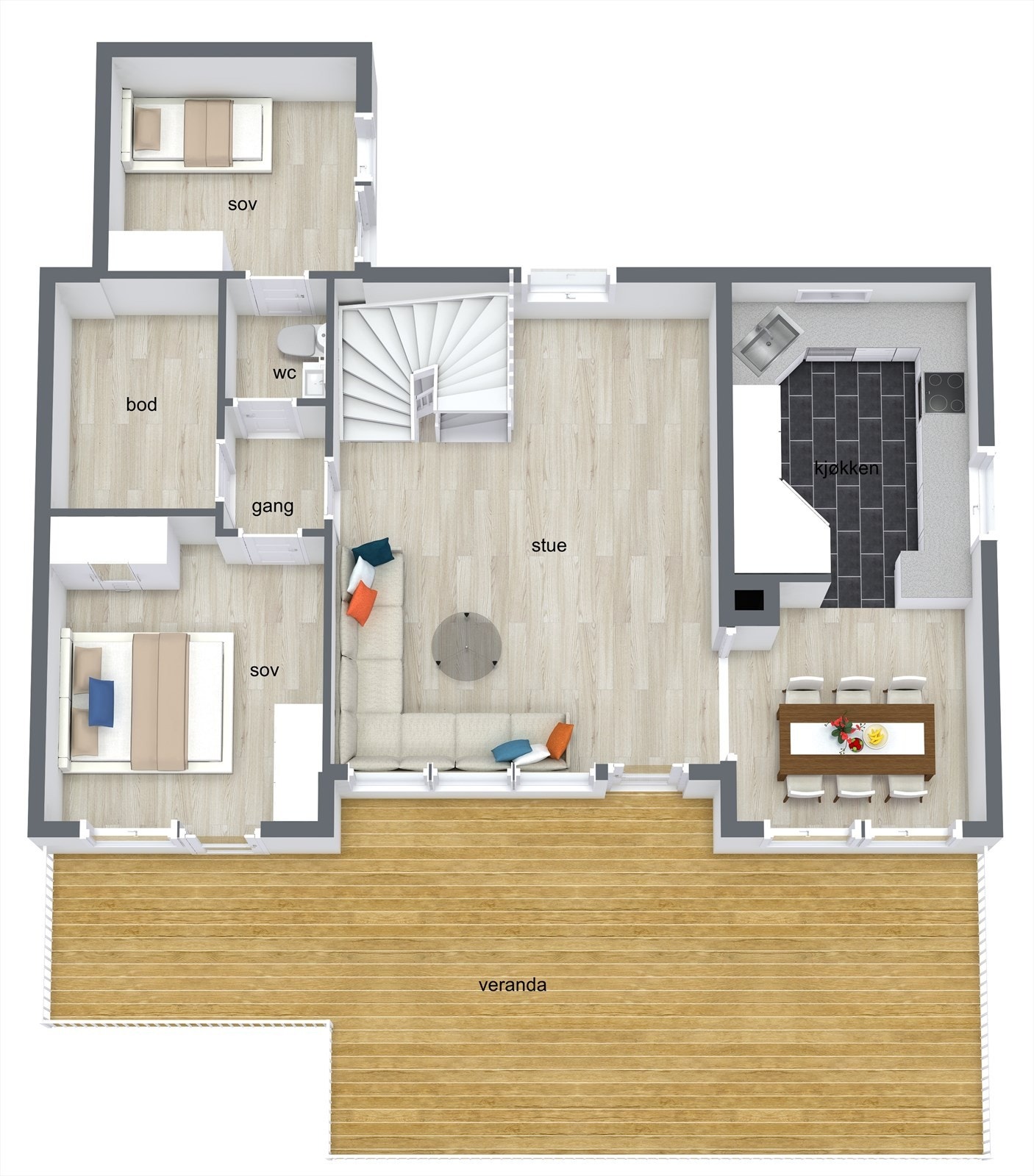 Første etasje. Galleribilde