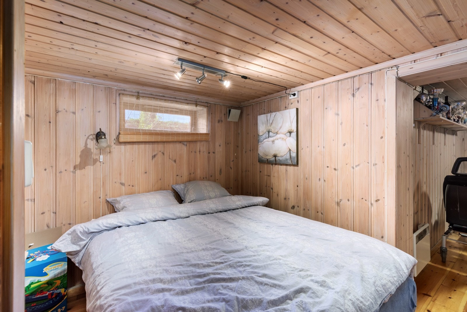 Innredet rom i kjeller. Ikke godkjent for varig opphold. Galleribilde