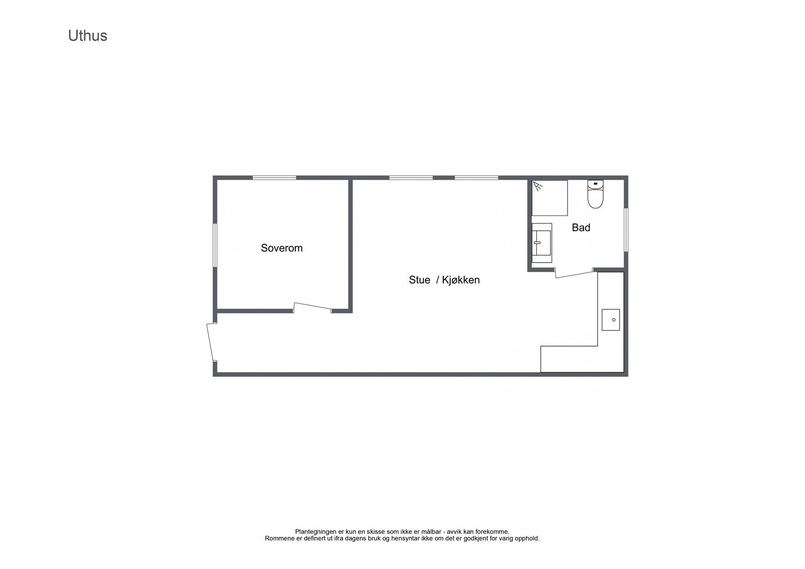 Plantegninger for uthus Galleribilde