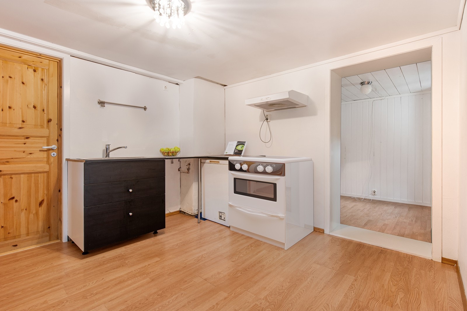 Kjøkken illustrert foto Galleribilde