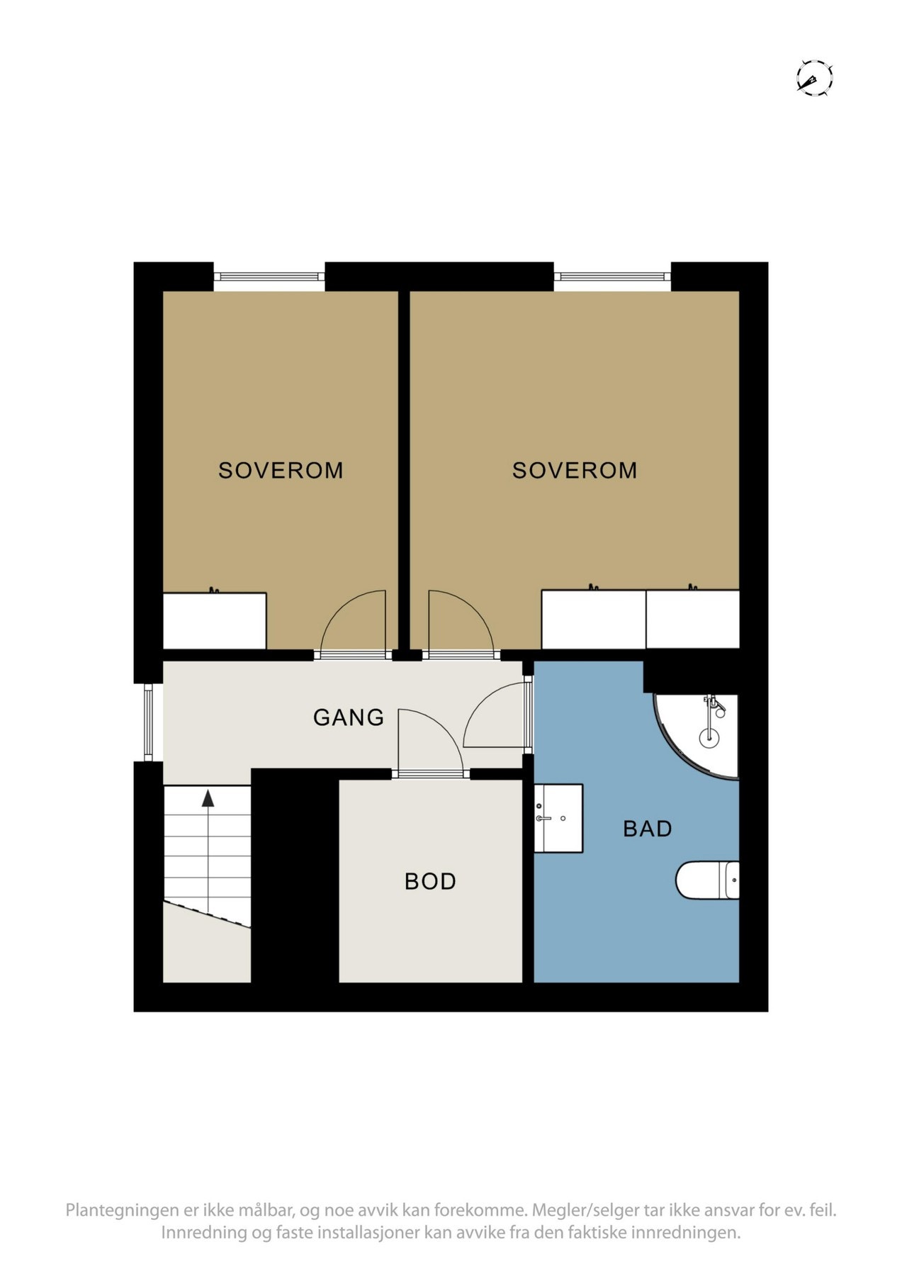 Planløsning 2.etg. Galleribilde