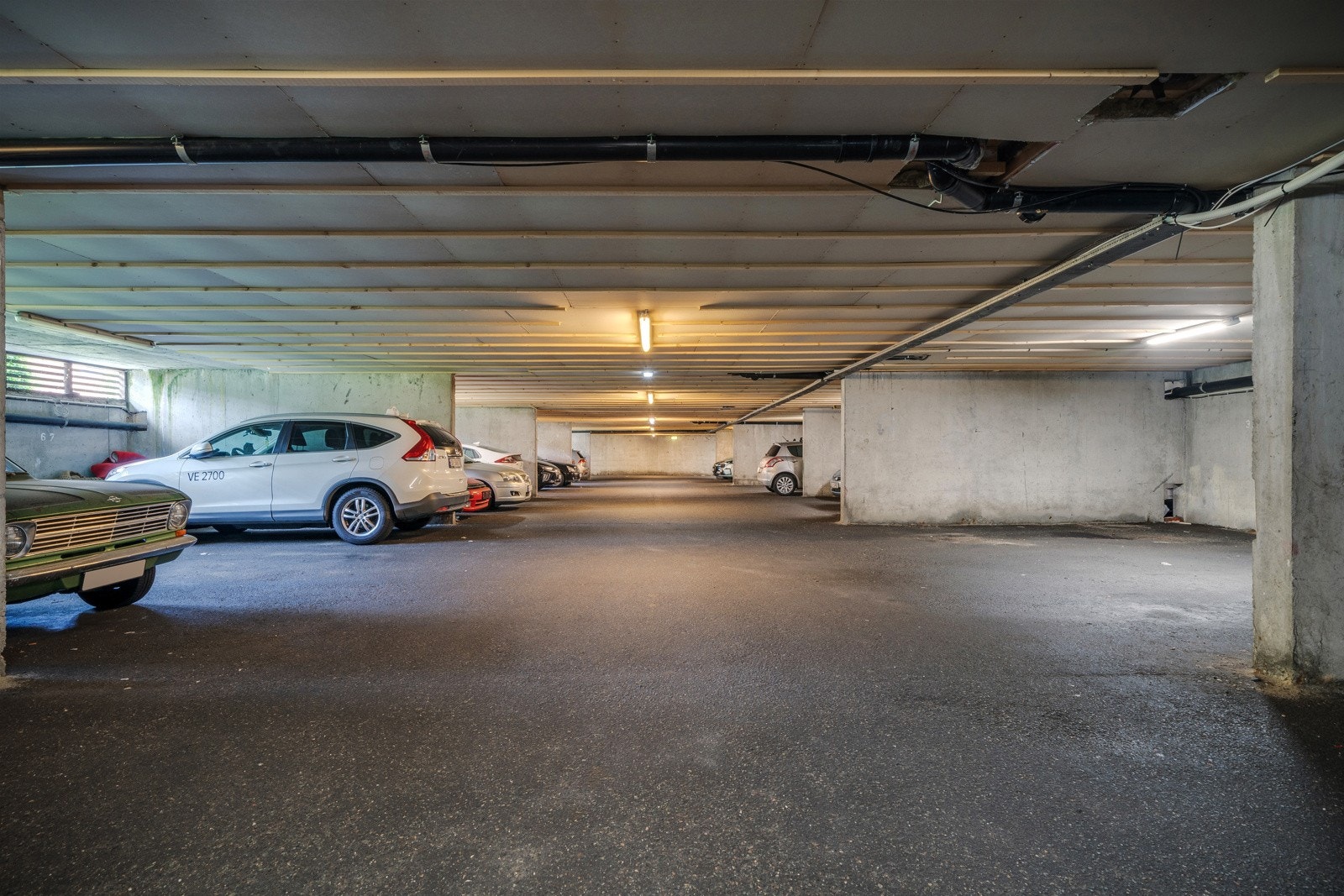 Egen garasjeplass tildelt andelen med mulighet for elbil lader Galleribilde
