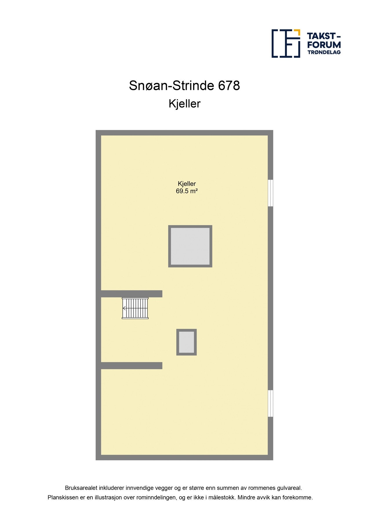 Planskisse. Galleribilde