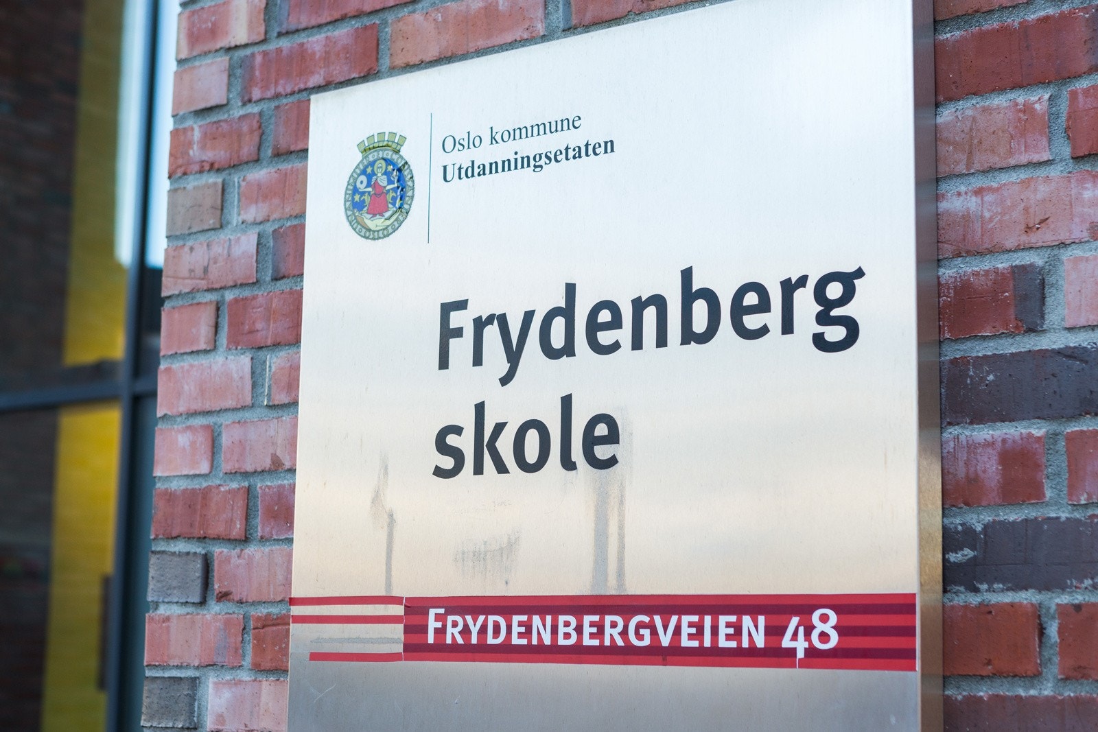 Frydenberg ungdomsskole er bare 250 meter unna boligen. Galleribilde