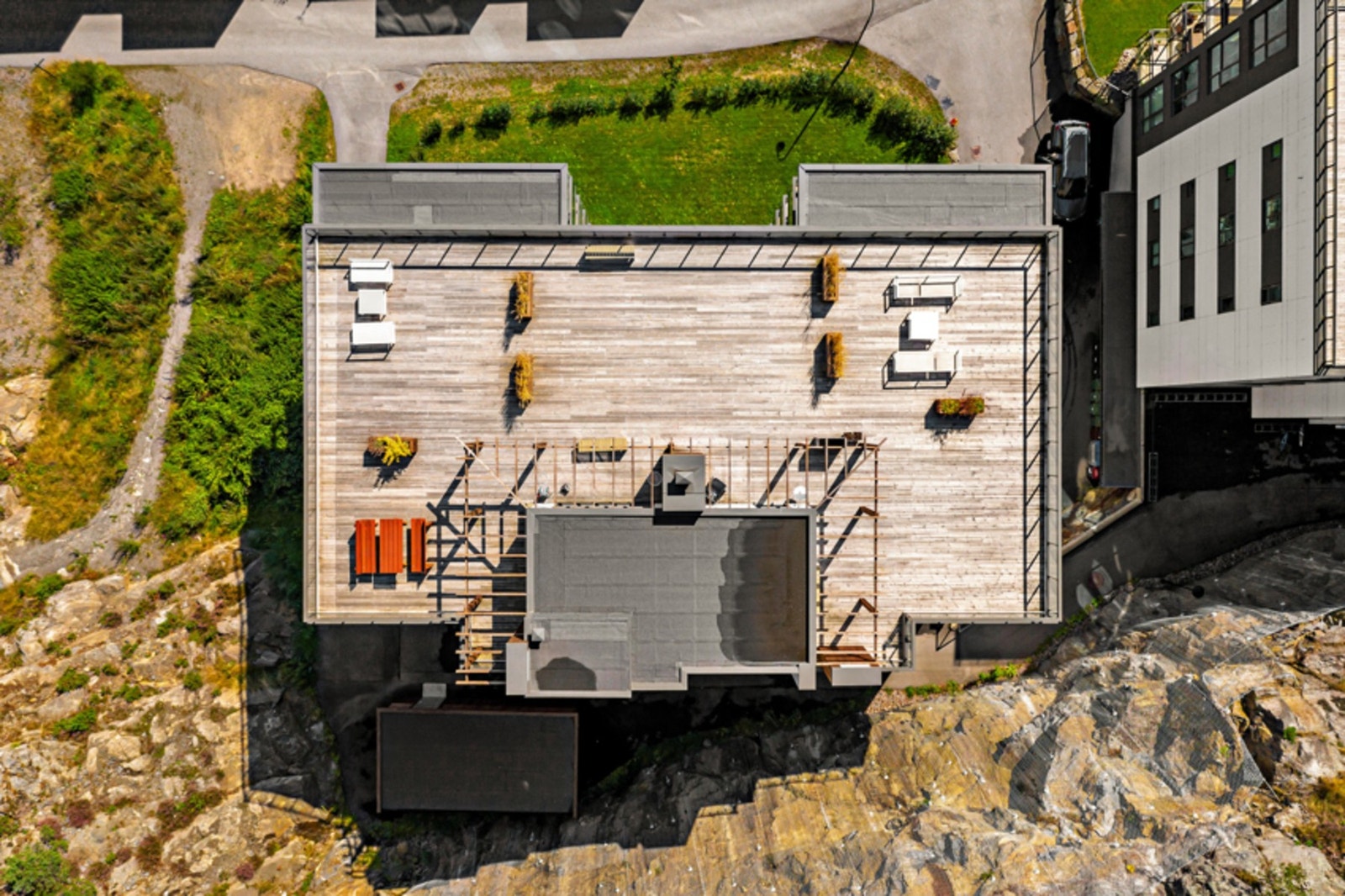 Fra takterrassen Galleribilde