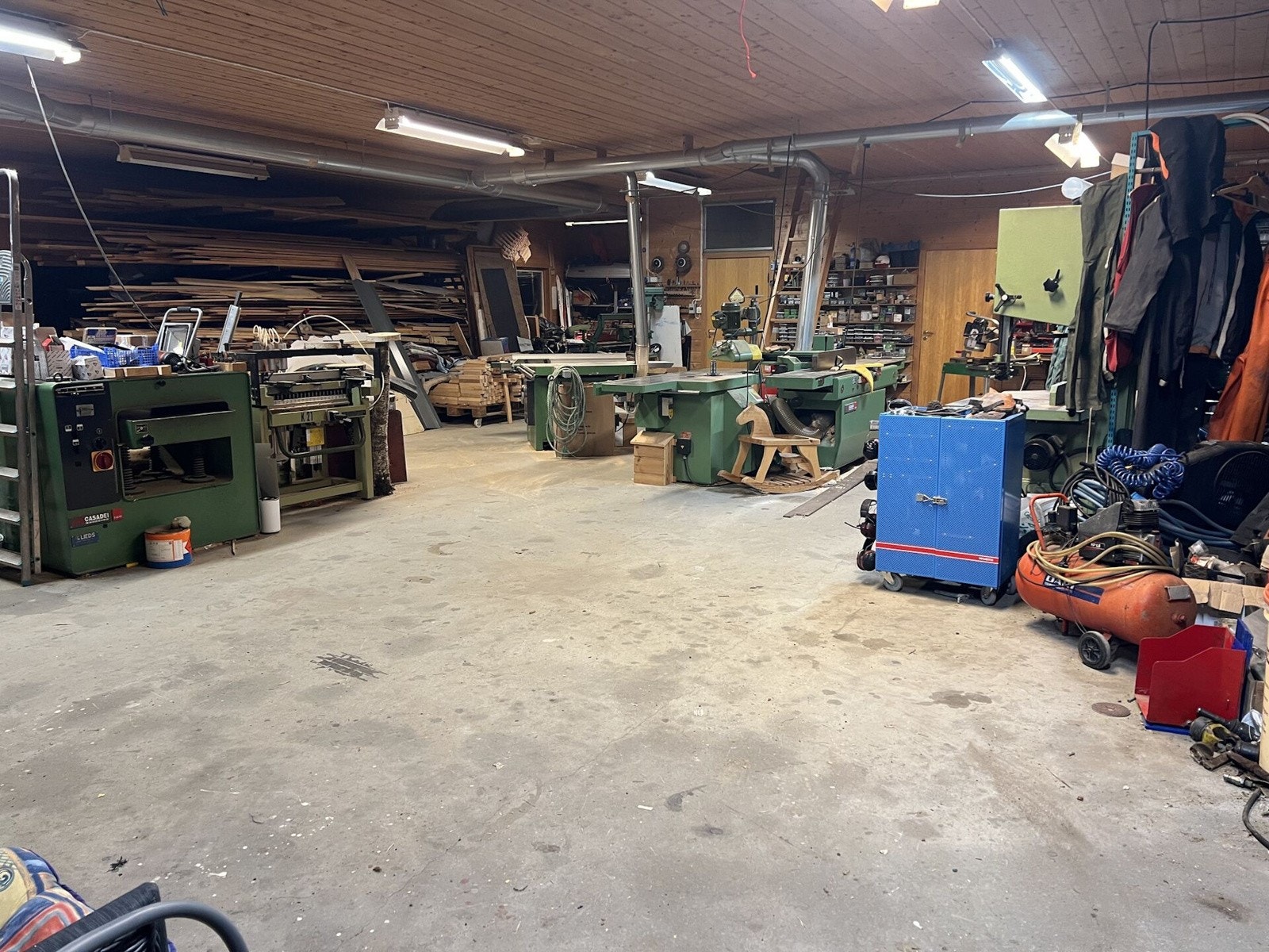 Verkstedet innvendig Galleribilde