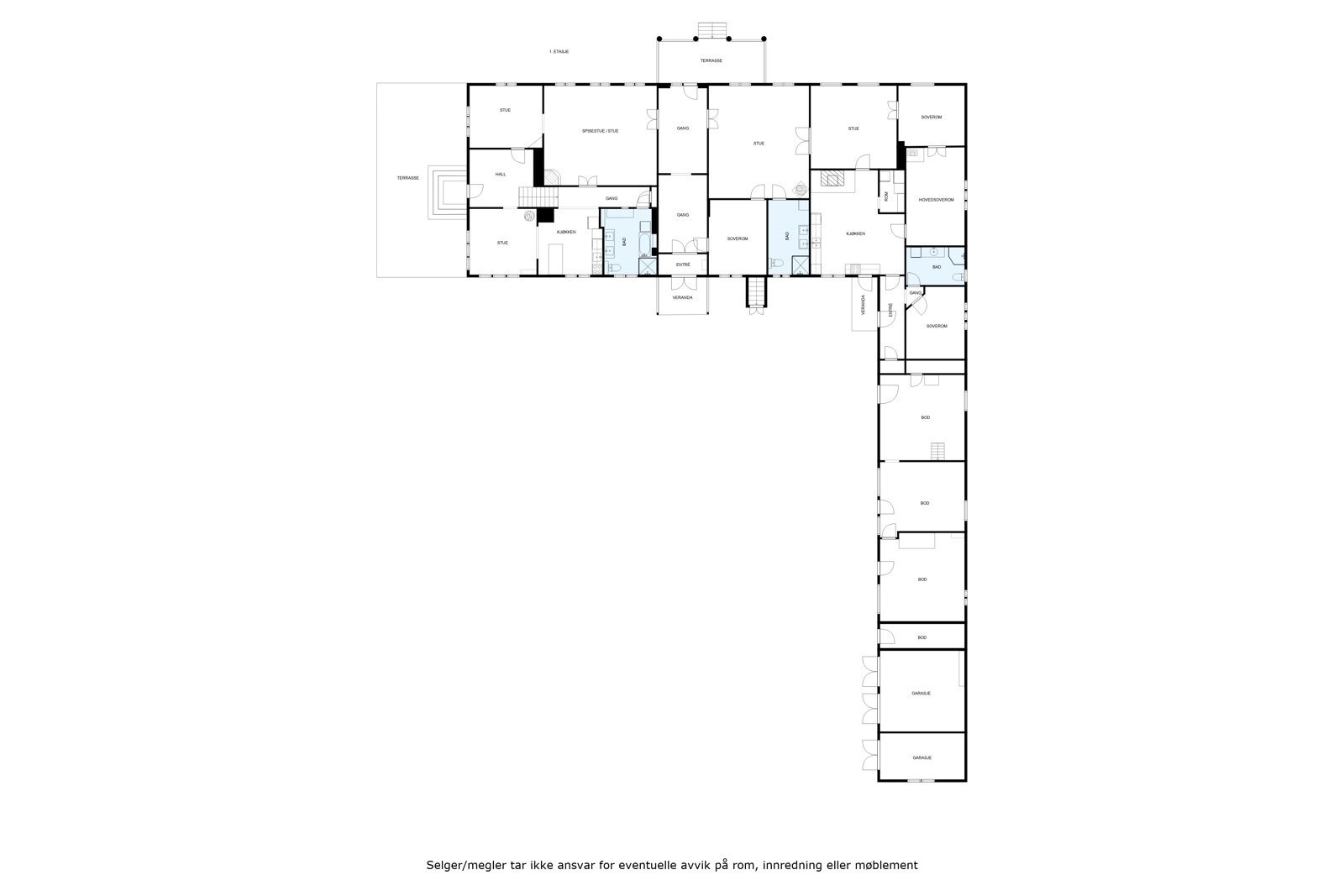 korrigert 1 etasje Galleribilde