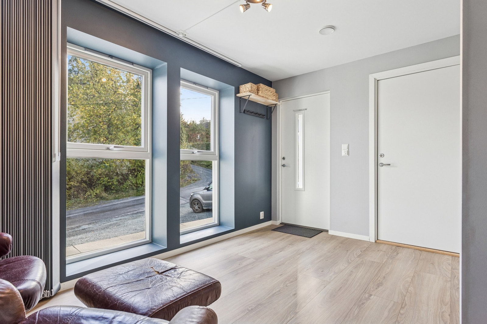 Utleieleiligheten har egen inngang. Galleribilde