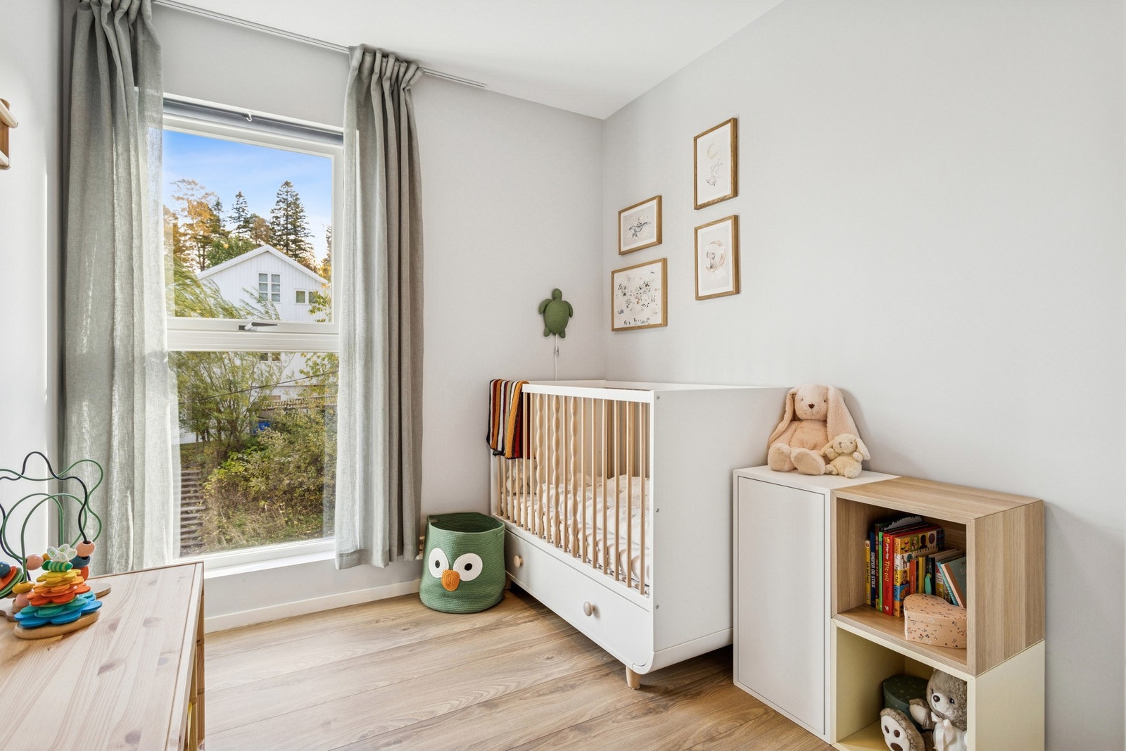 Soverom tre er på 6,5 kvm og er lett å innrede. Galleribilde