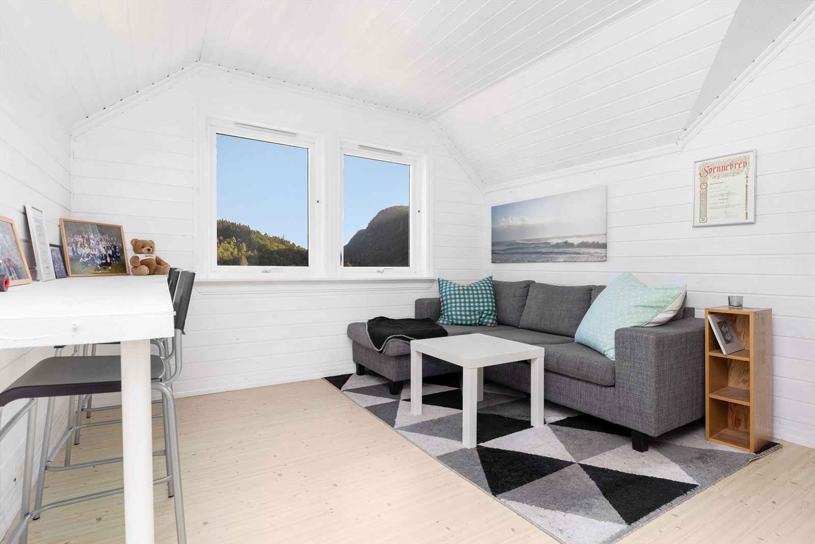 Loftstue Galleribilde