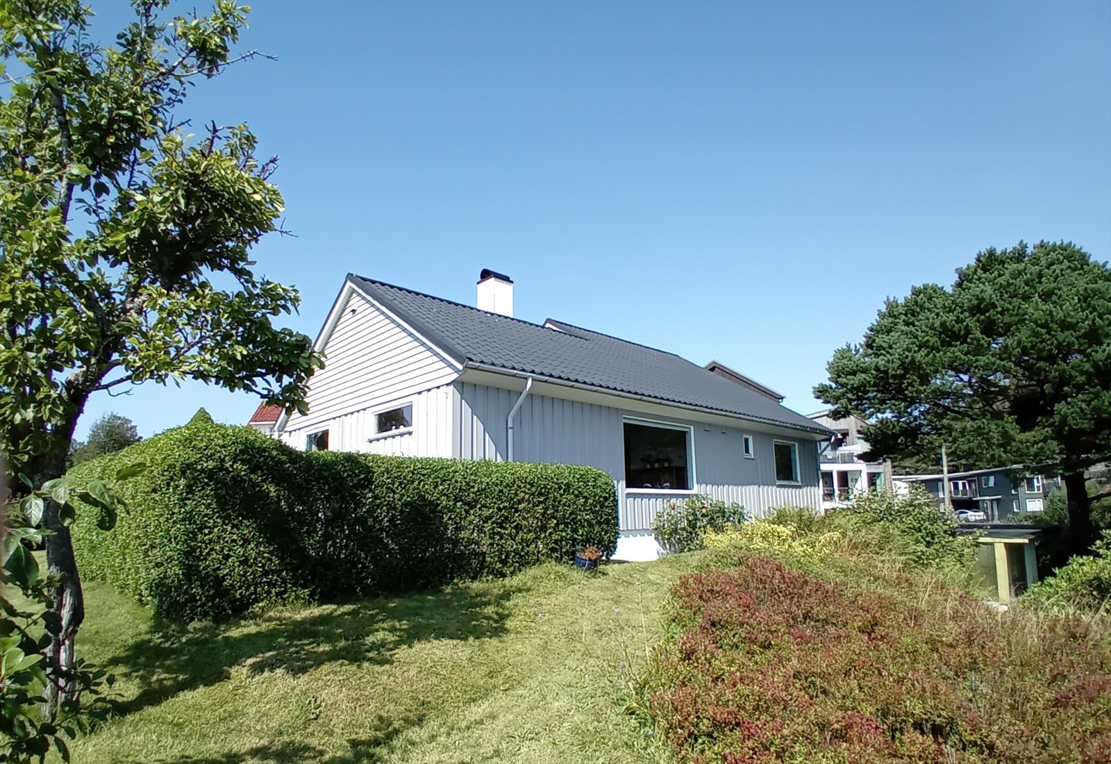 Fasade/hage Galleribilde