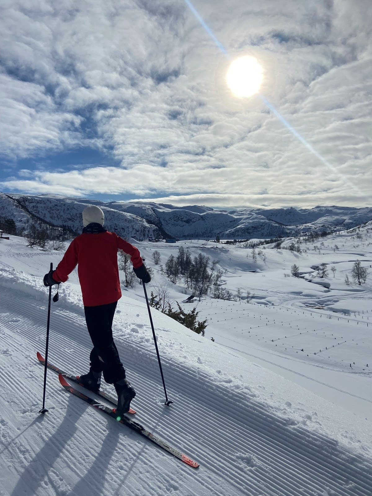 Flotte skiområder for både langrenn og alpint i nærområdet. Private bilder fra selger Galleribilde