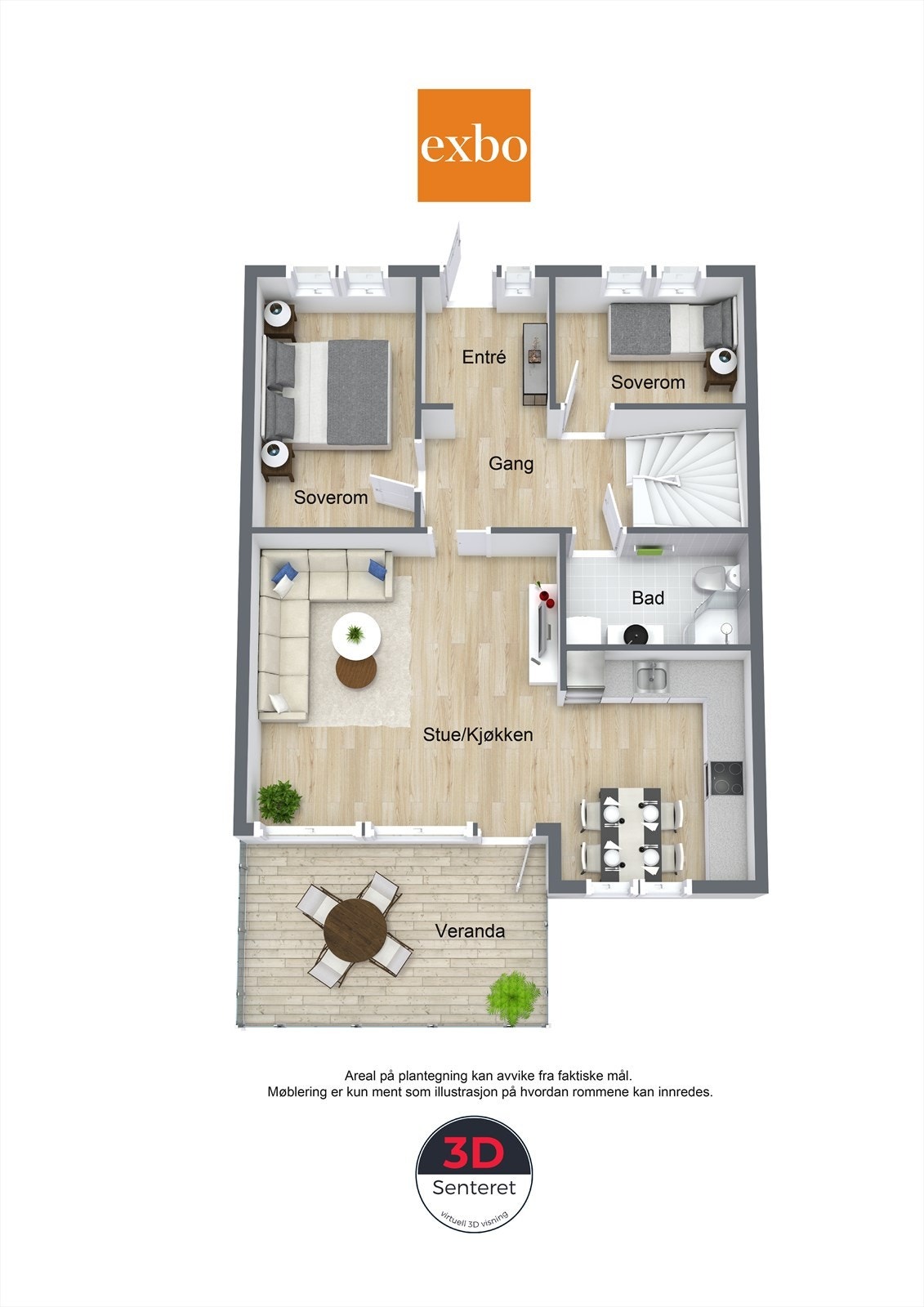 Plantegning 2. etasje. Galleribilde