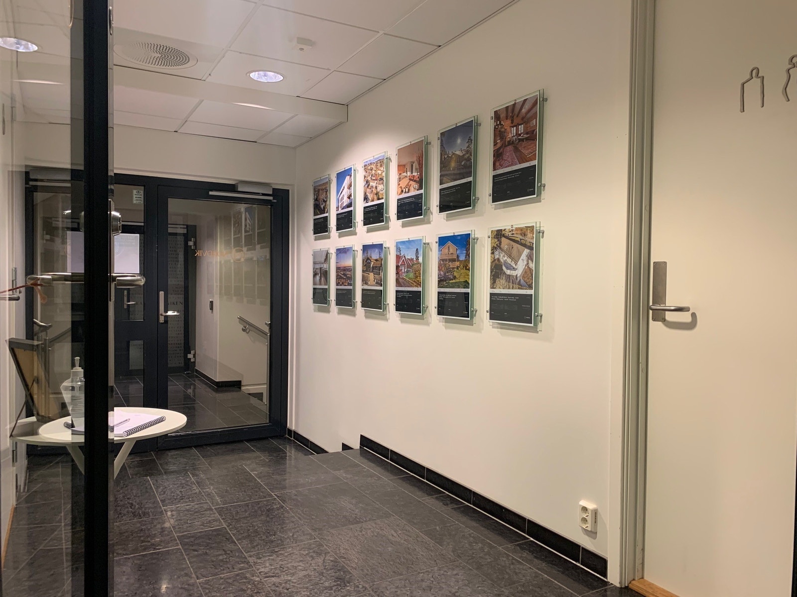 Inngangspartiet i 4. etg. Galleribilde