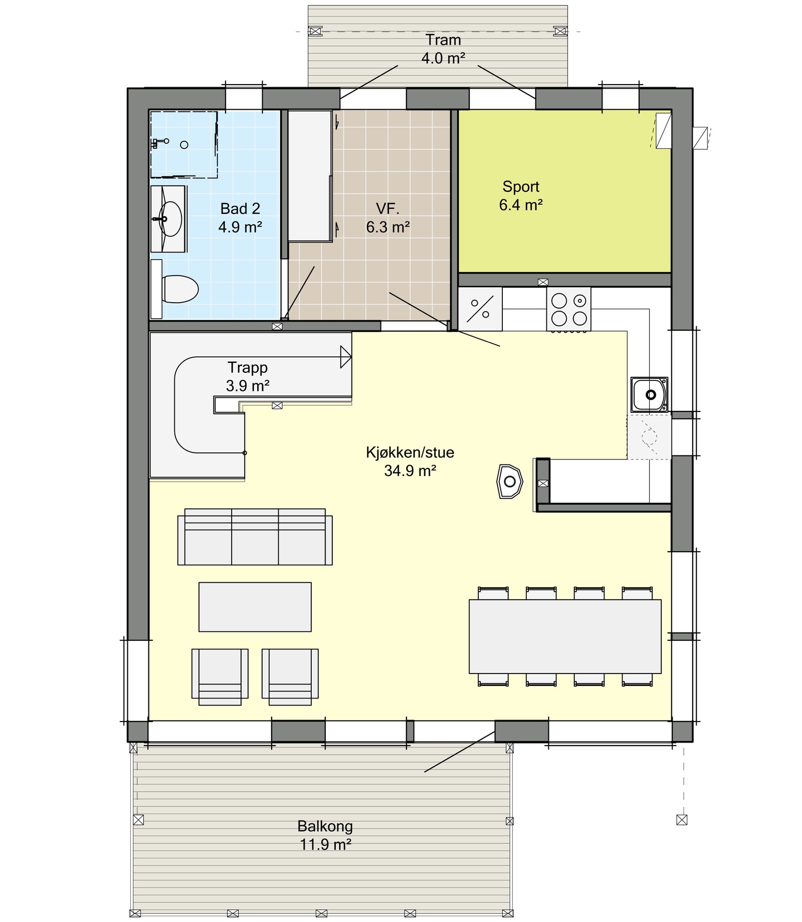 Plan 1.etg Galleribilde