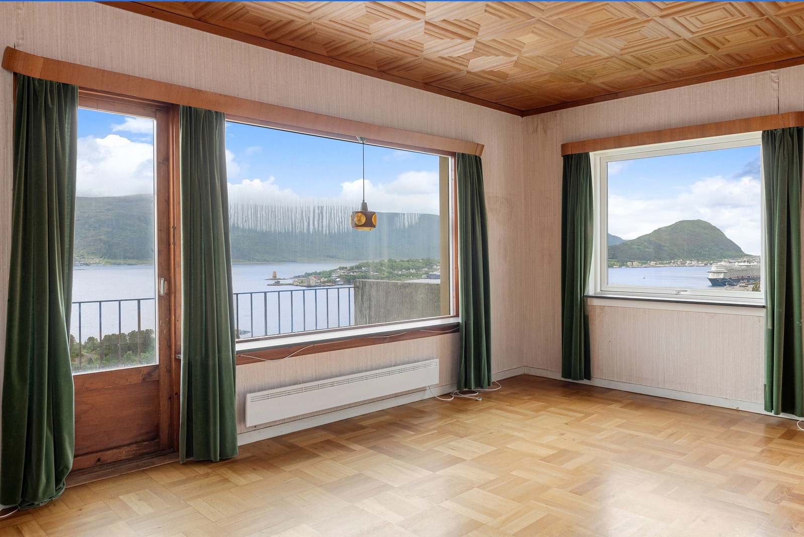 Utgang fra stue til balkong Galleribilde