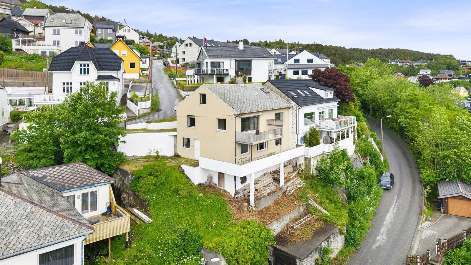 Fasade og beliggenhet Galleribilde