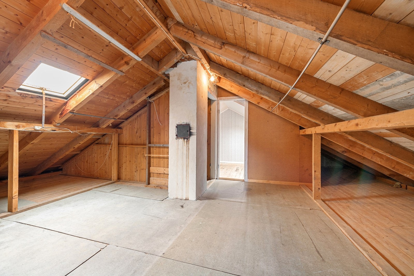 Gode innredningsmuligheter på loftet Galleribilde