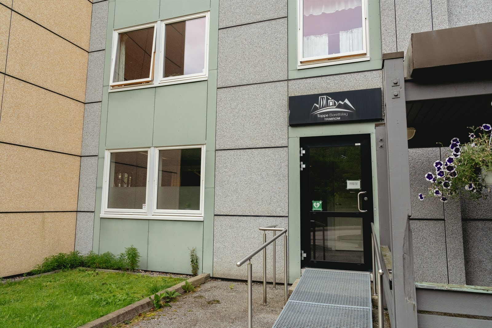 Borettslaget har eget felles trimrom like utenfor inngangsdøren til leiligheten. Galleribilde