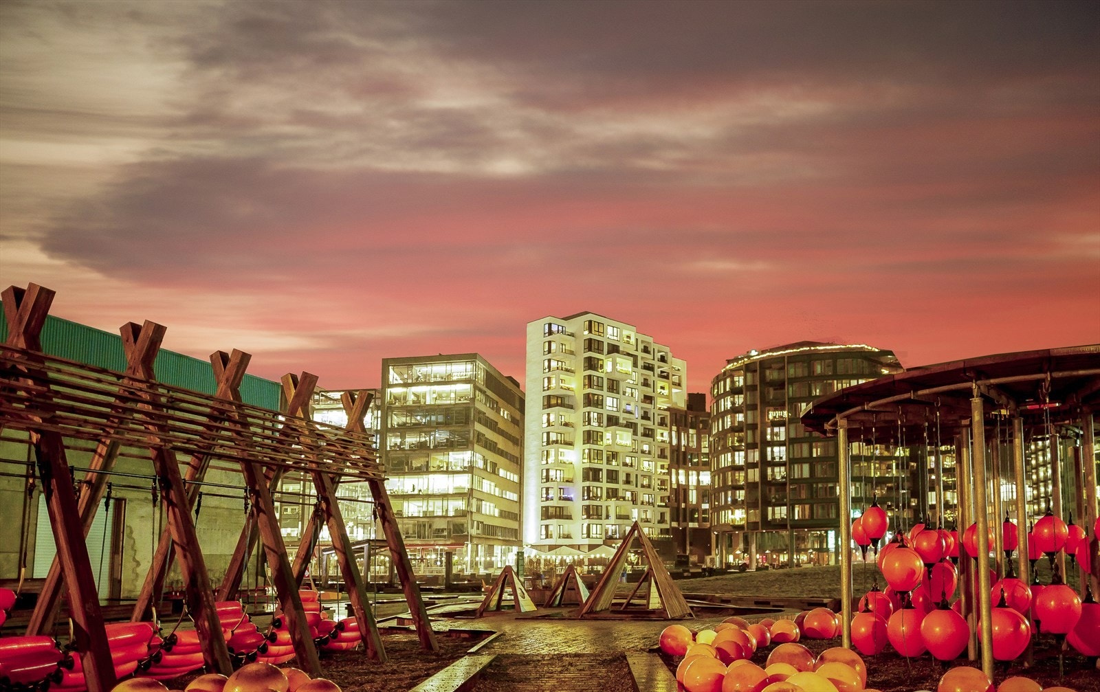 Tjuvholmen er en kort spasertur unna. Galleribilde