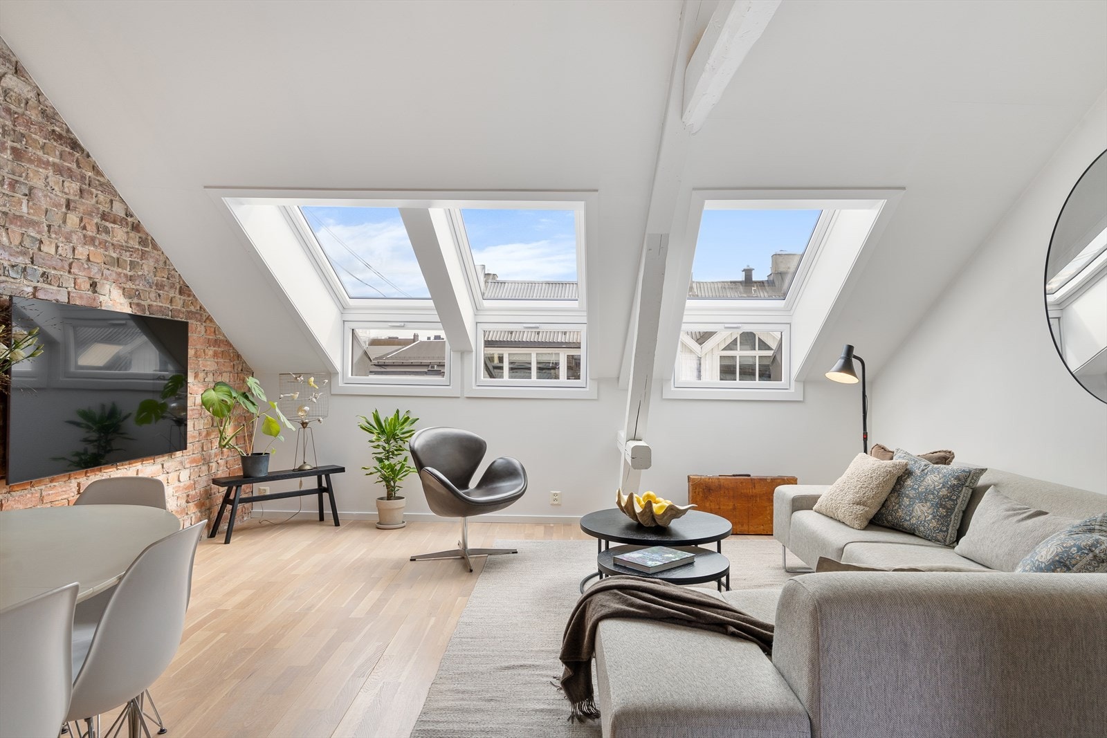 Rommet et preget av nydelige detaljer. Galleribilde