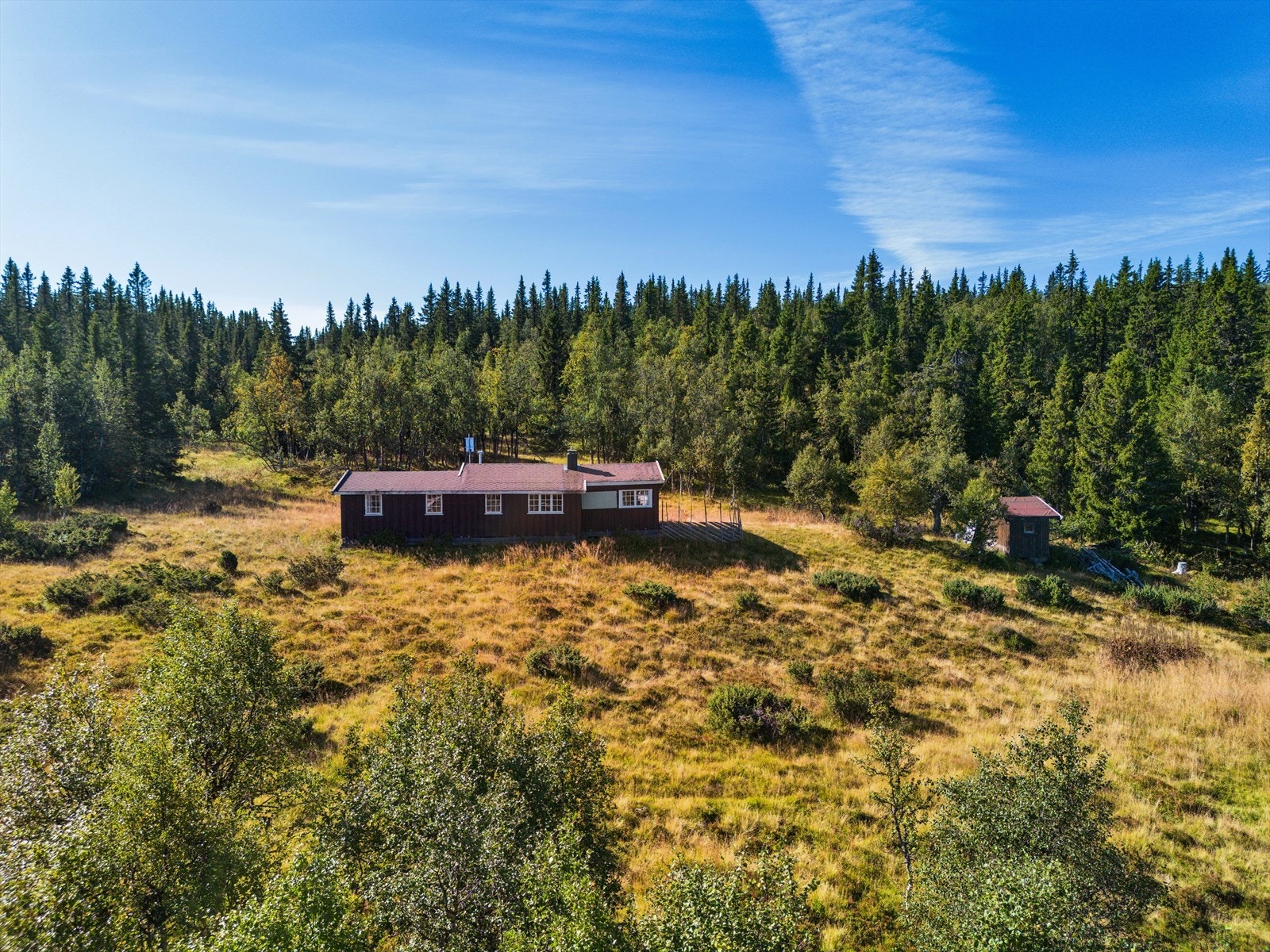 Eiendommen ligger usjenert til. Galleribilde