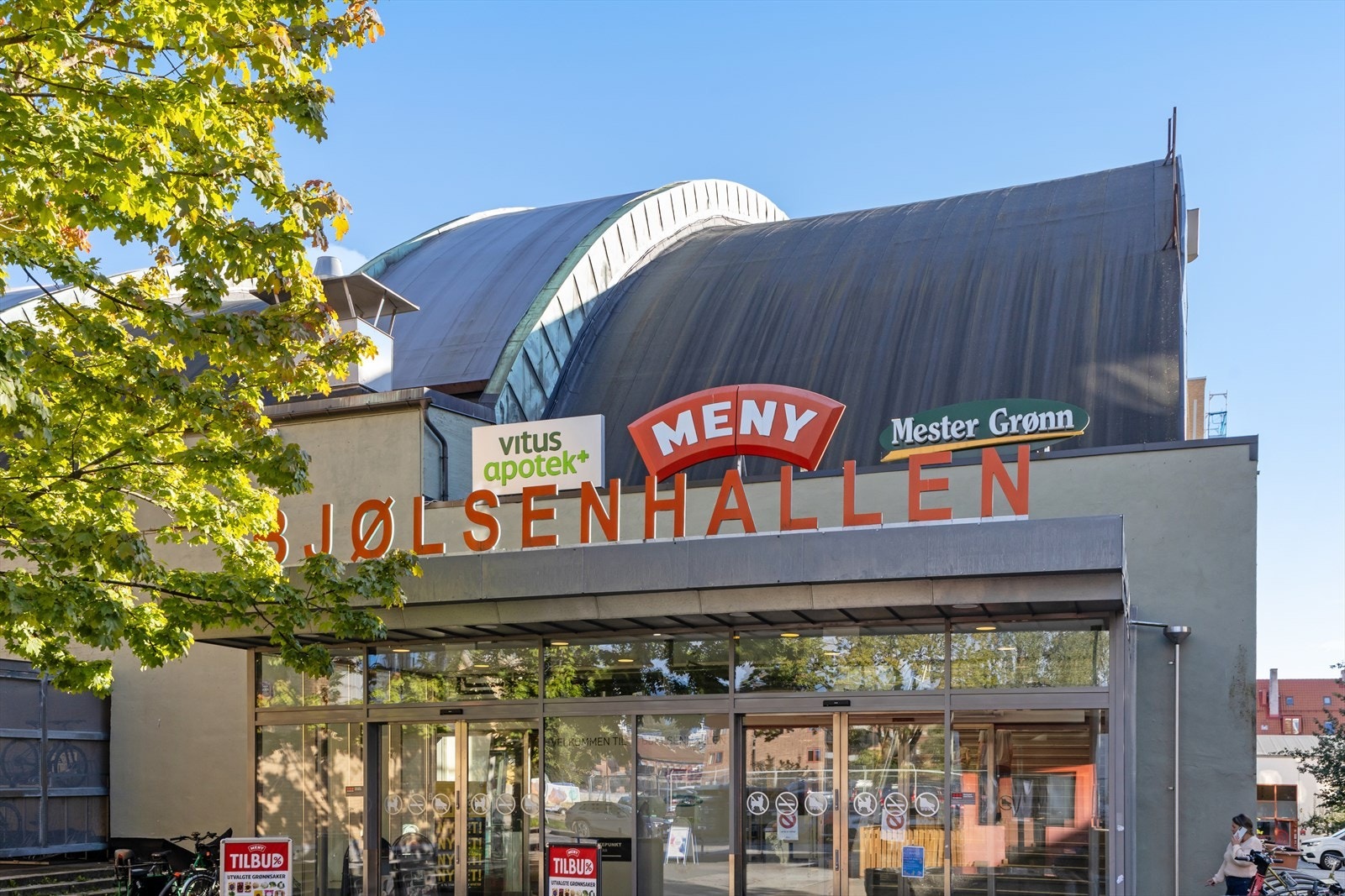 Kort vei til Bjølsenhallen. Galleribilde