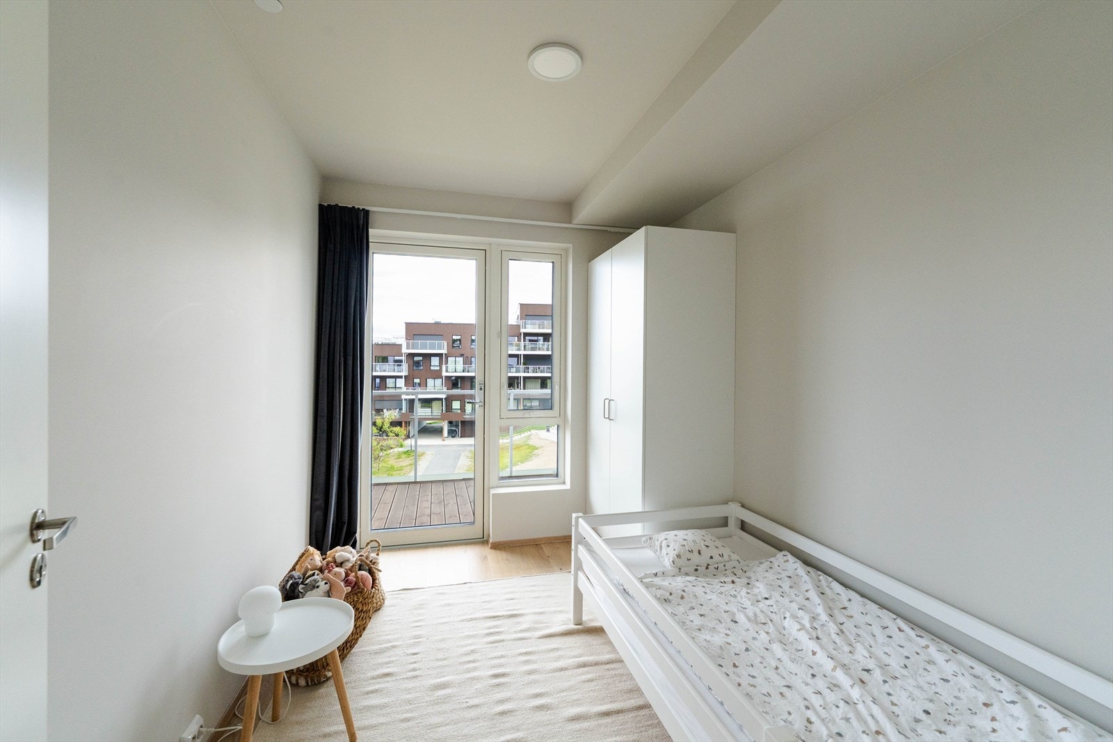 Samtlige tre soverom vender mot nord. Galleribilde